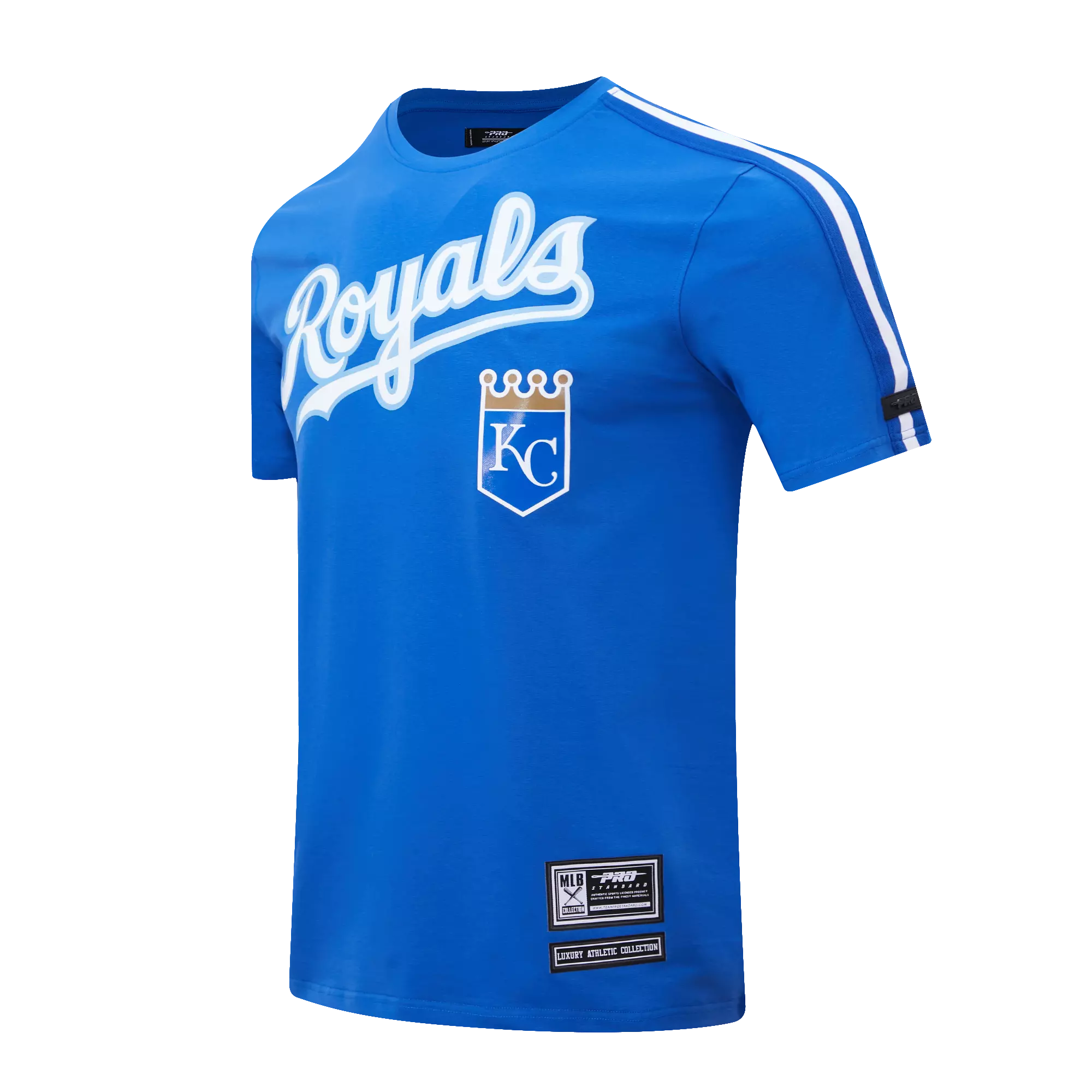 Pro Standard Men's MLB Kansas City Royals Logo Pro Team Taping Top - Royal - ROYAL