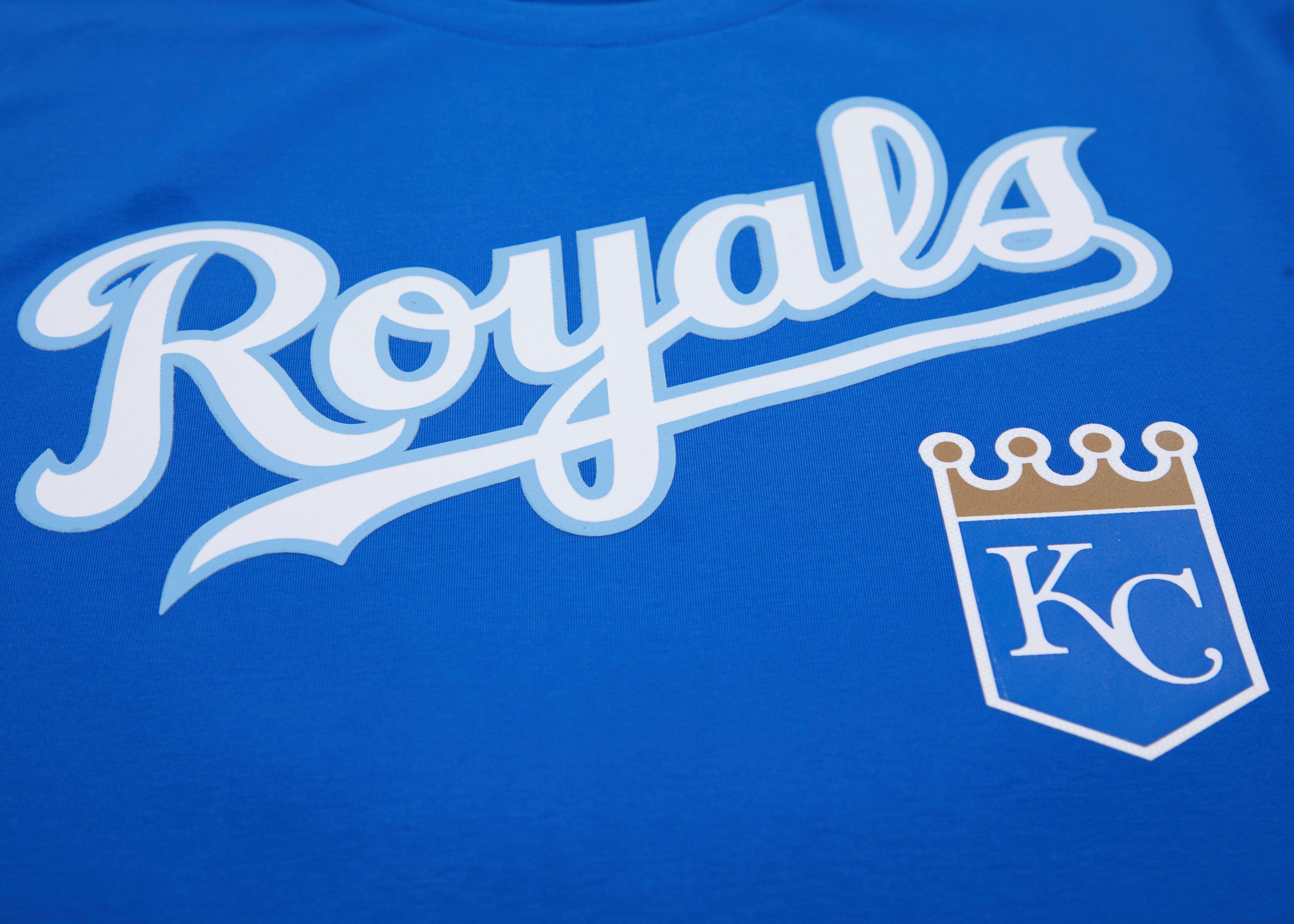 Pro Standard Men's MLB Kansas City Royals Logo Pro Team Taping Top - Royal - ROYAL