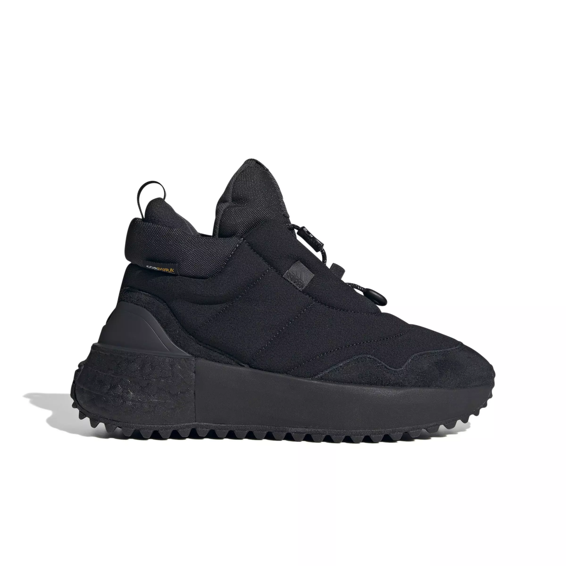 adidas X_PLRBOOST Puffer "Core Black/Carbon/Core Black" Women's Running Shoe - BLACK/CARBON/BLACK