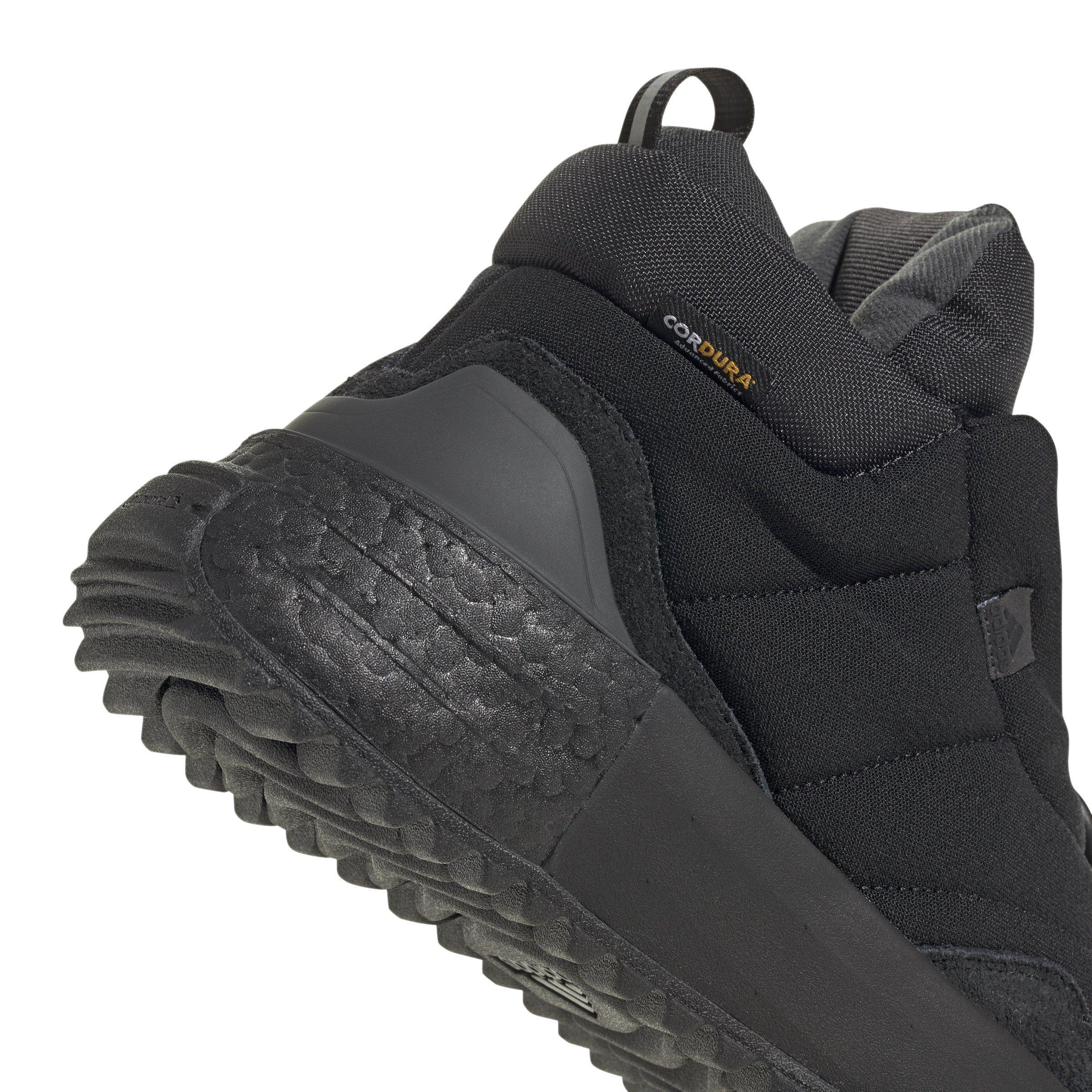 adidas X_PLRBOOST Puffer "Core Black/Carbon/Core Black" Women's Running Shoe - BLACK/CARBON/BLACK Thumbnail View 8