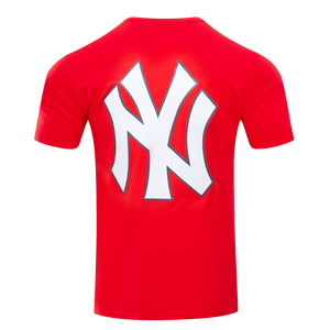 Pro Standard Men's MLB New York Yankees Logo Pro Team Taping Top - Red - RED