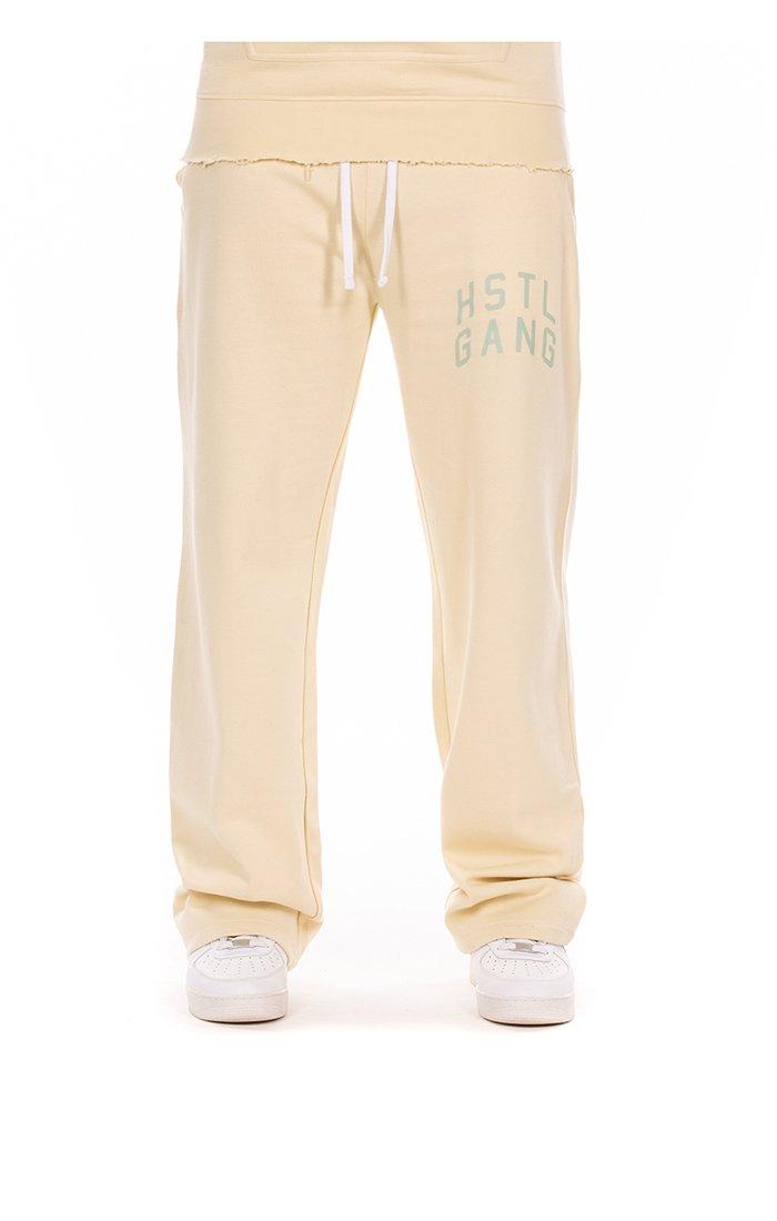 Hustle Gang Men's Bearer Pants - LIGHT YELLOW Thumbnail View 1