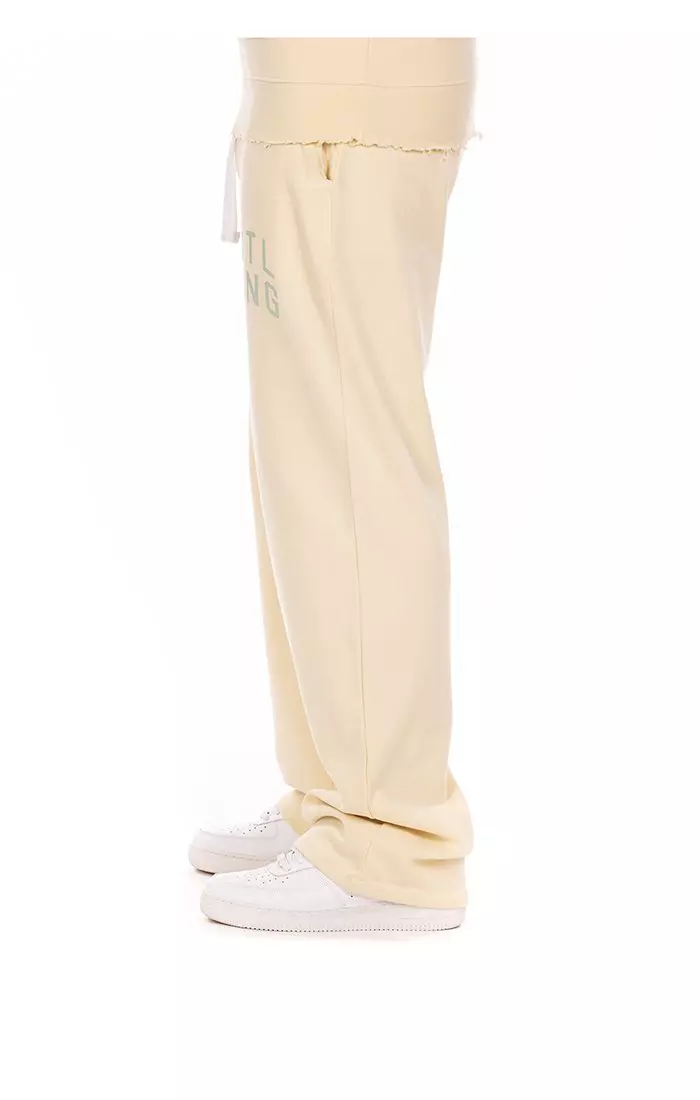 Hustle Gang Men's Bearer Pants - LIGHT YELLOW
