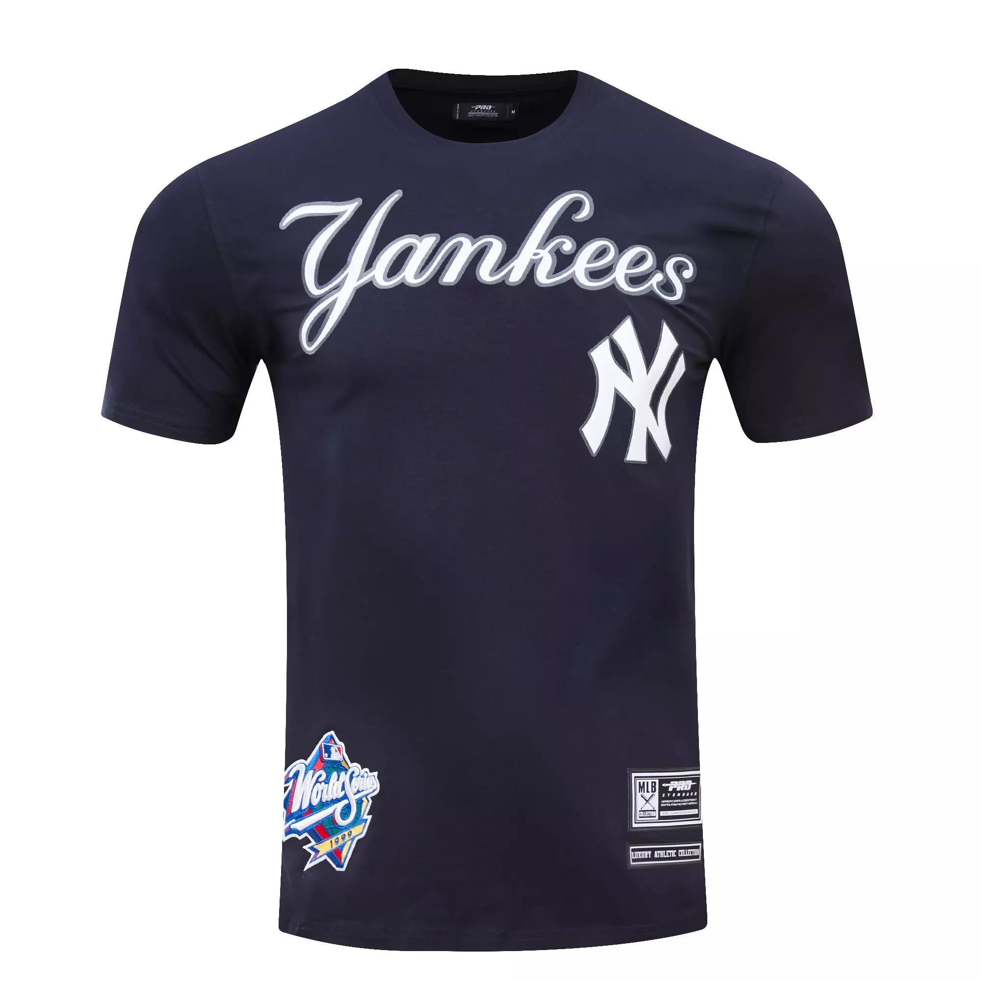 Pro Standard Men's MLB New York Yankees Logo Pro Team Taping Top - Navy - NAVY