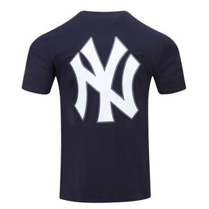 Pro Standard Men's MLB New York Yankees Logo Pro Team Taping Top - Navy - NAVY