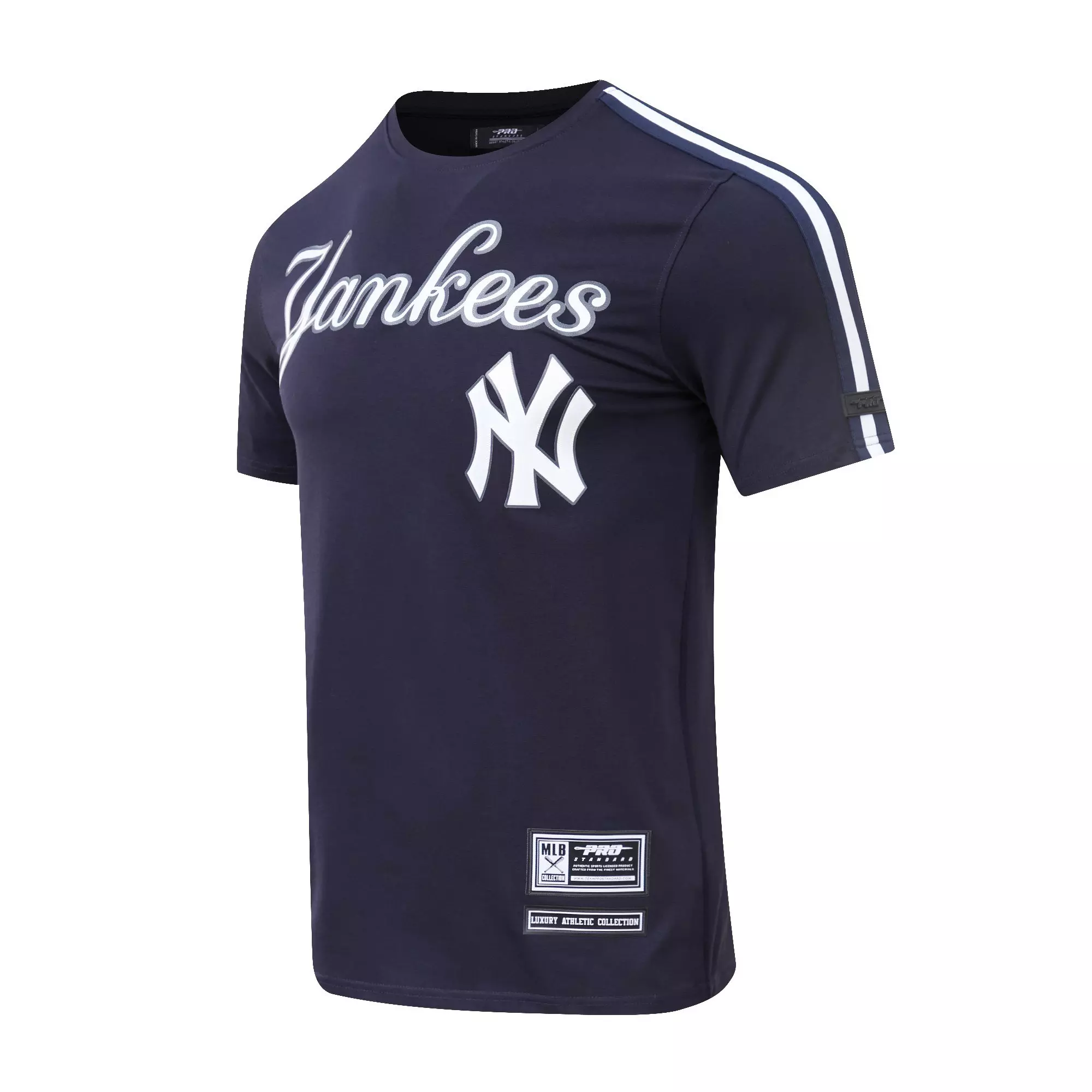 Pro Standard Men's MLB New York Yankees Logo Pro Team Taping Top - Navy - NAVY