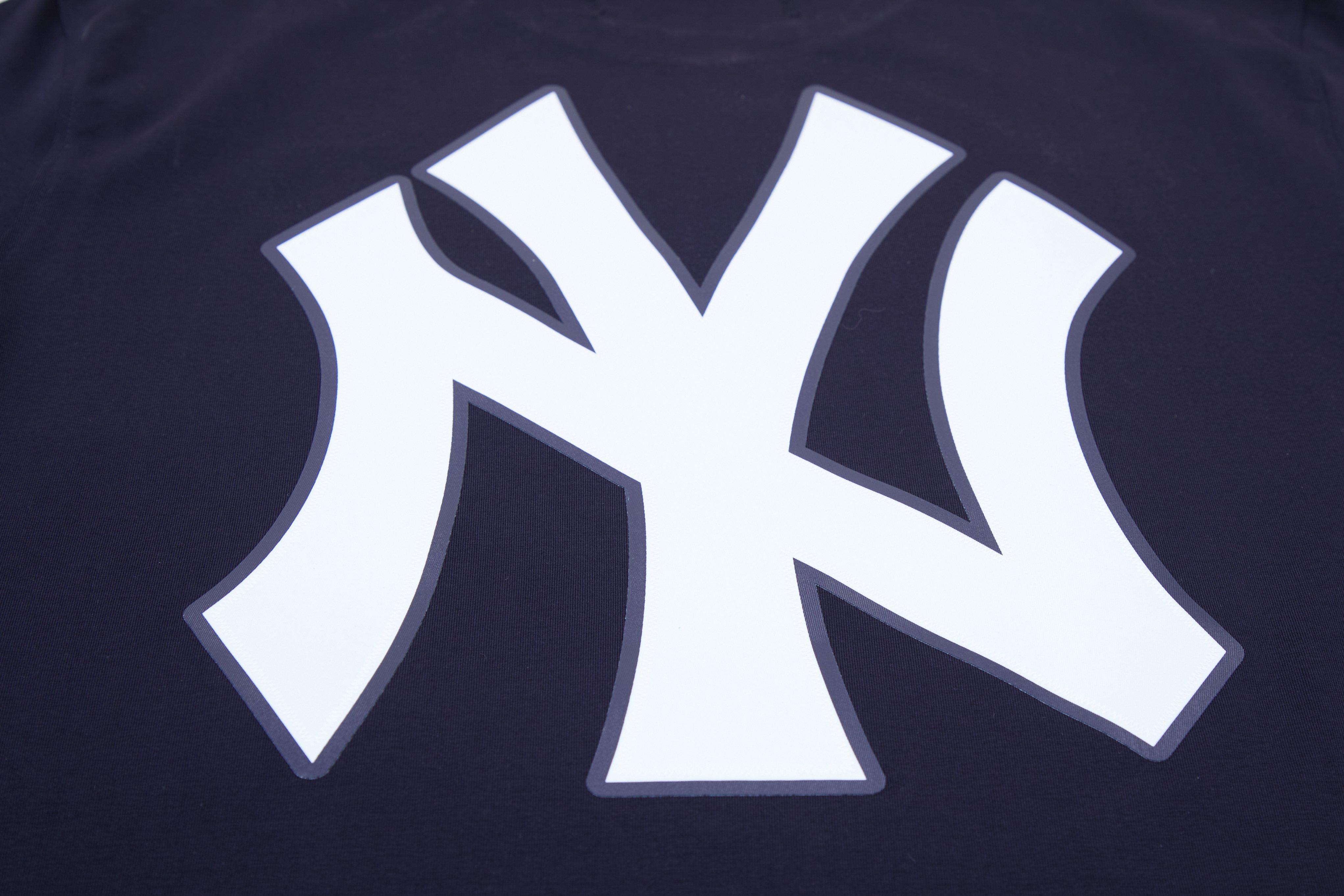 Pro Standard Men's MLB New York Yankees Logo Pro Team Taping Top - Navy - NAVY