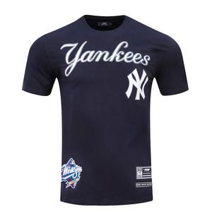 Pro Standard Men's MLB New York Yankees Logo Pro Team Taping Top - Navy - NAVY
