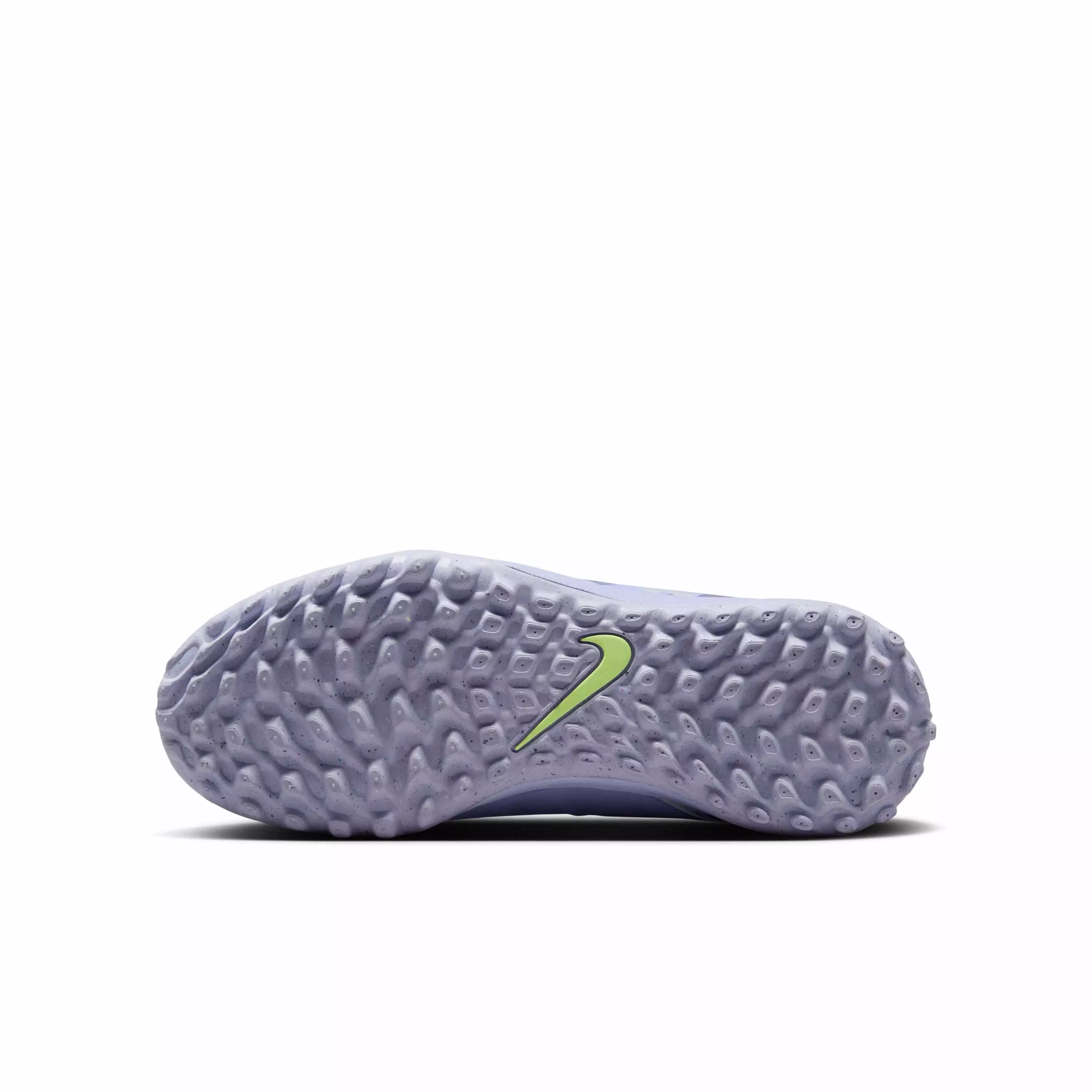 Nike Jr. Phantom Luna 2 Academy Turf "Purple Agate/Barely Volt" Grade School Kids' Soccer Shoe - PURPLE/VOLT