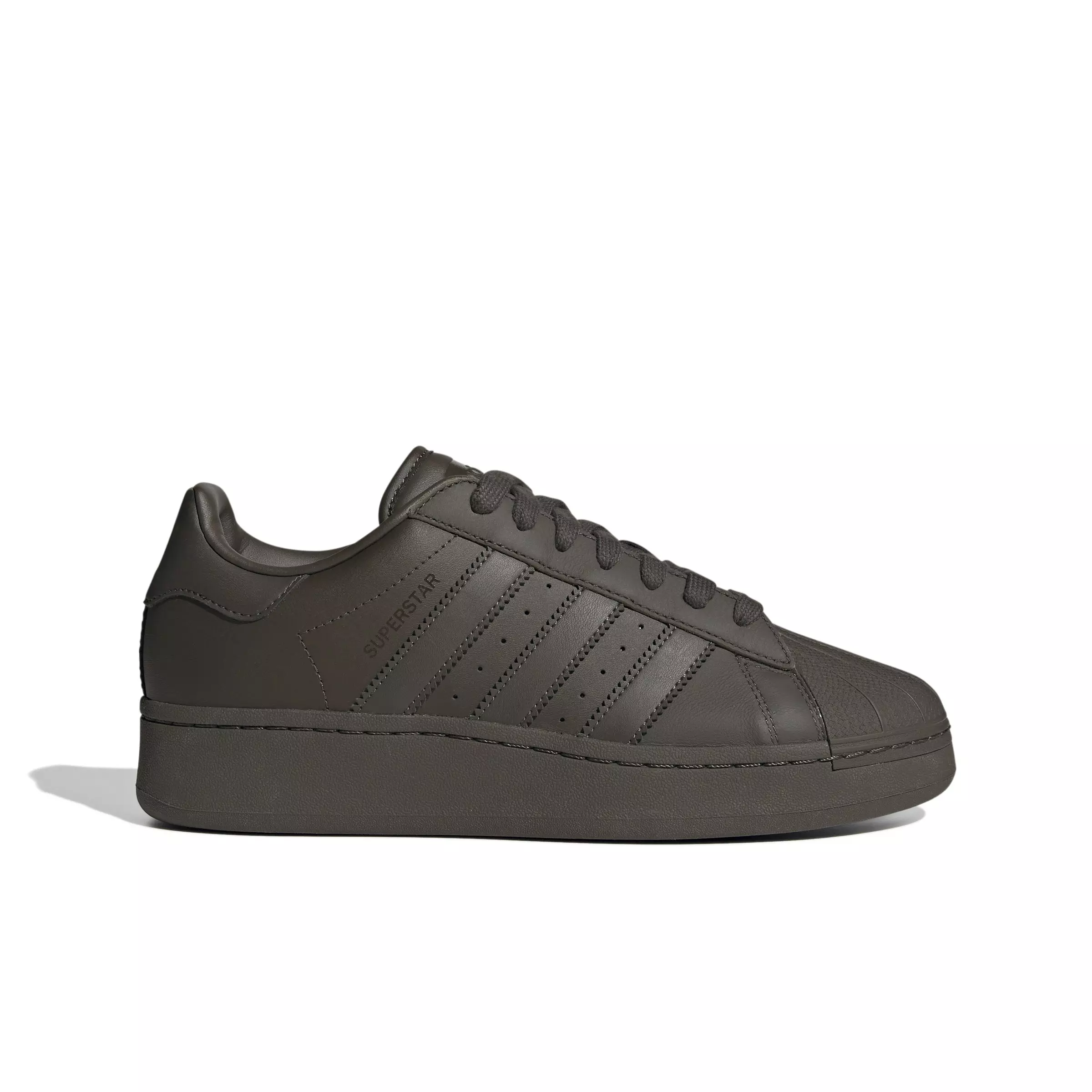 adidas Originals Superstar XLG "Shadow Olive/Shadow Olive/Core Black" Unisex Shoe - OLIVE/OLIVE/BLACK