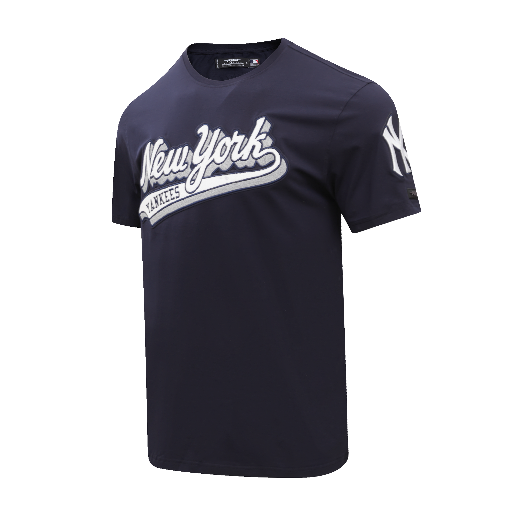 Pro Standard Men's MLB New York Yankees Script Tail Tops - Navy - NAVY