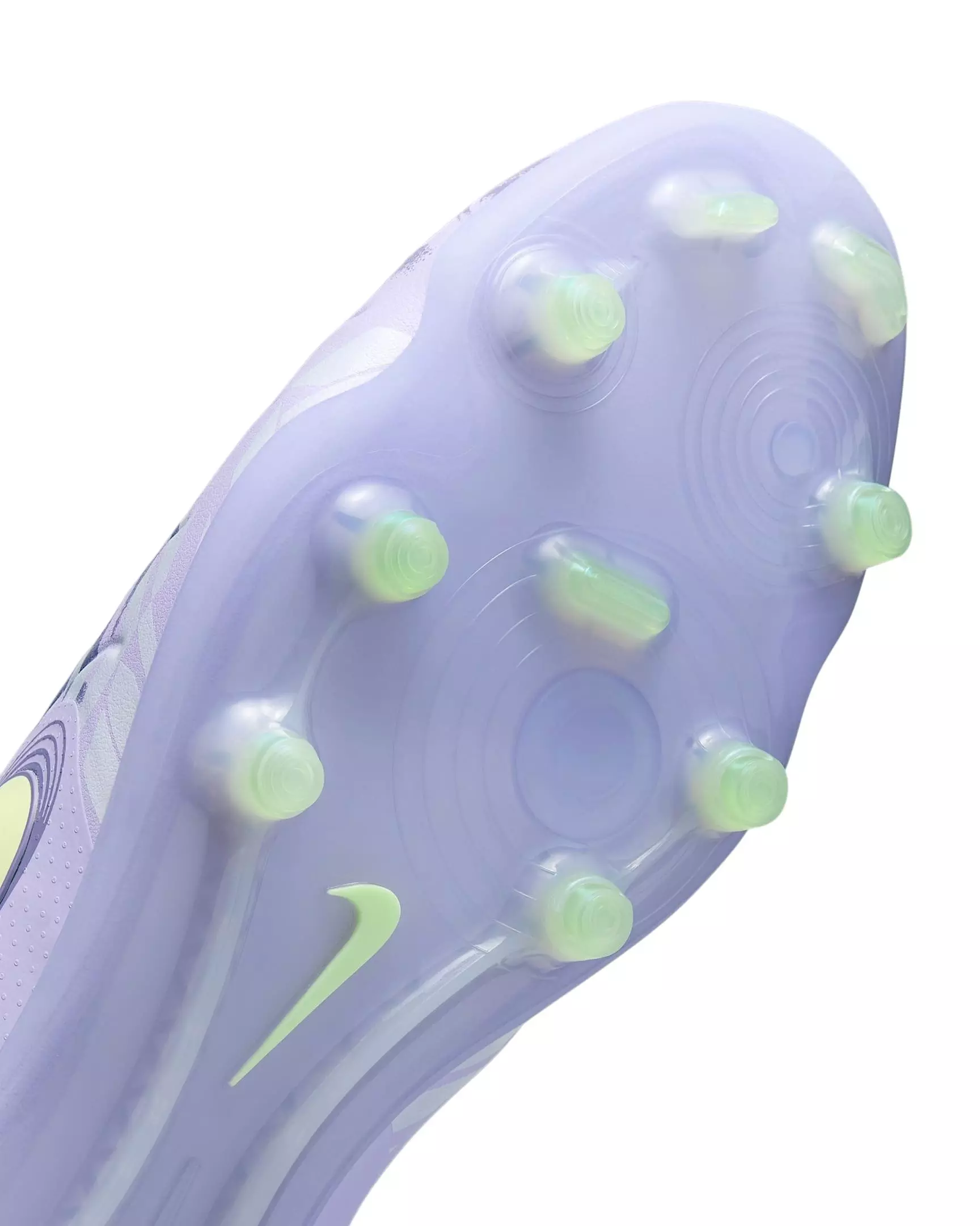 Nike Tiempo Legend 10 Elite FG "Purple Agate/Barely Volt" Men's Soccer Cleat - PURPLE/VOLT