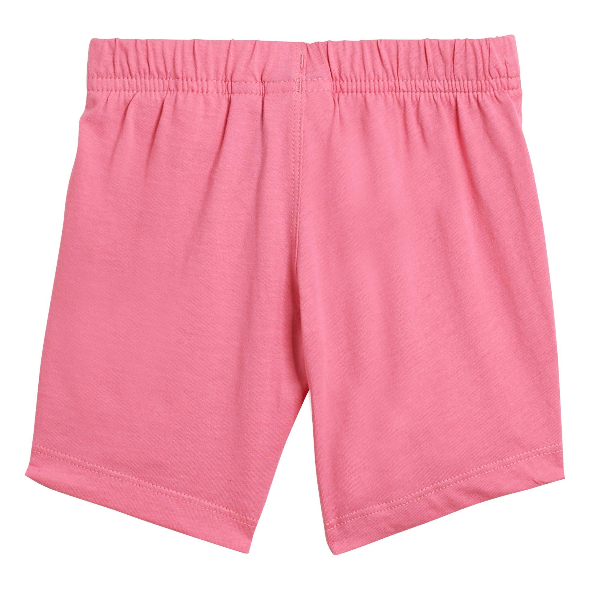 adidas Originals Toddler Girls\' White/Pink Adicolor Tee Set - Hibbett Gear Shorts and City 
