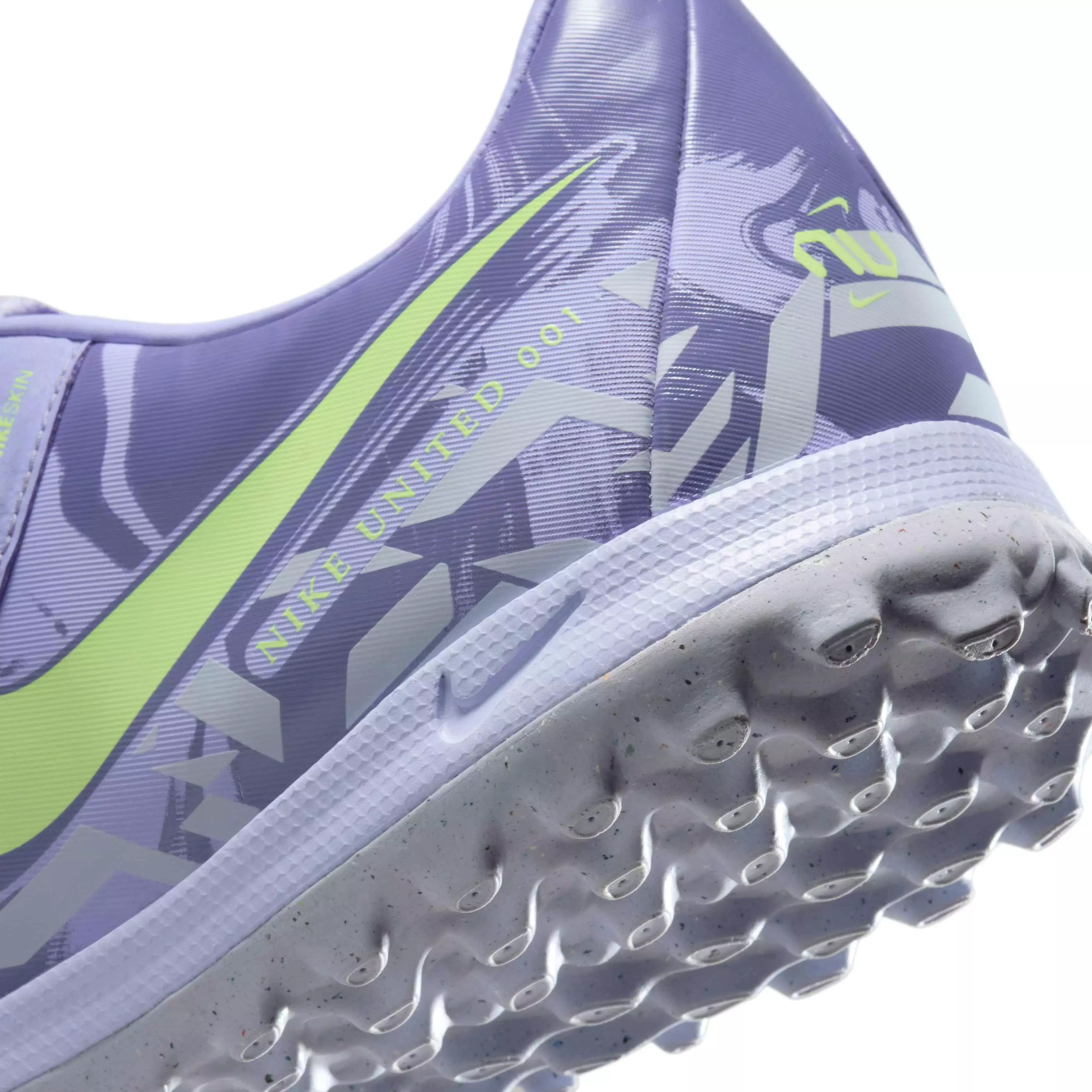 Nike Phantom GX 2 Academy Turf "Purple Agate/Barely Volt" Men's Soccer Shoe - PURPLE/VOLT