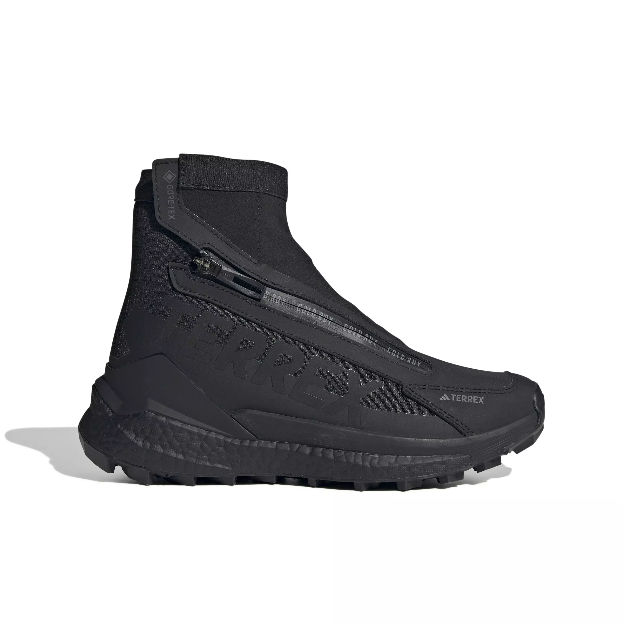 adidas Terrex Free Hiker 2.0 COLD.RDY "Core Black/Core Black/Grey Four" Women's Hiking Shoe - BLACK/BLACK/GREY