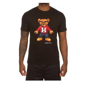 Hustle Gang Men's Gritty Bear Short Sleeve Knit T-Shirt