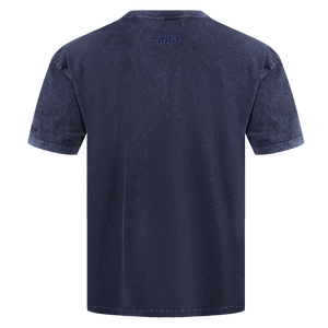 Pro Standard Men's MLB New York Yankees Washed Classic Enzyme CJ Drop Shoulder Tee - Navy - NAVY
