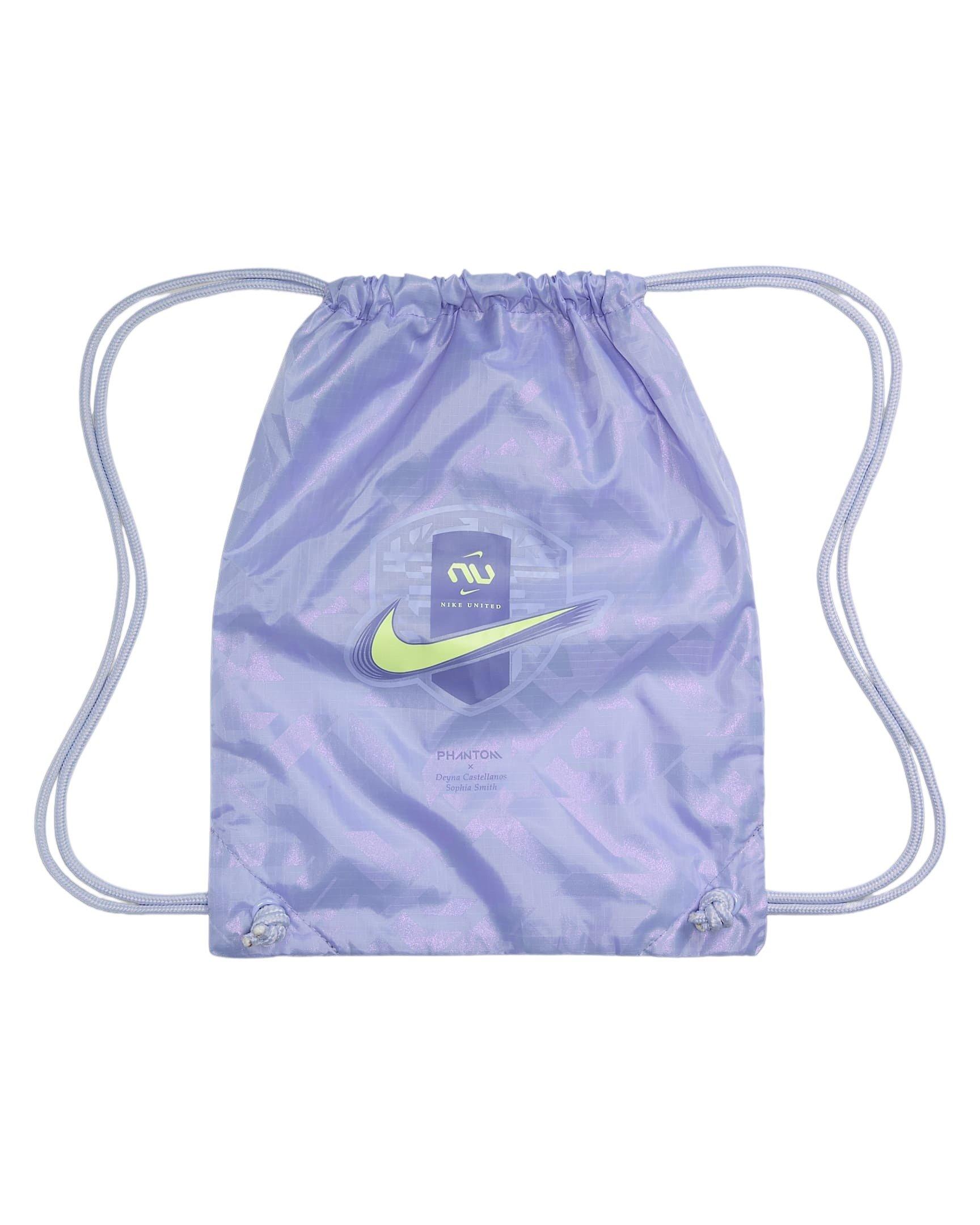 Nike Phantom GX 2 Elite FG "Purple Agate/Barely Volt" Men's Soccer Cleat - PURPLE/VOLT Thumbnail View 10