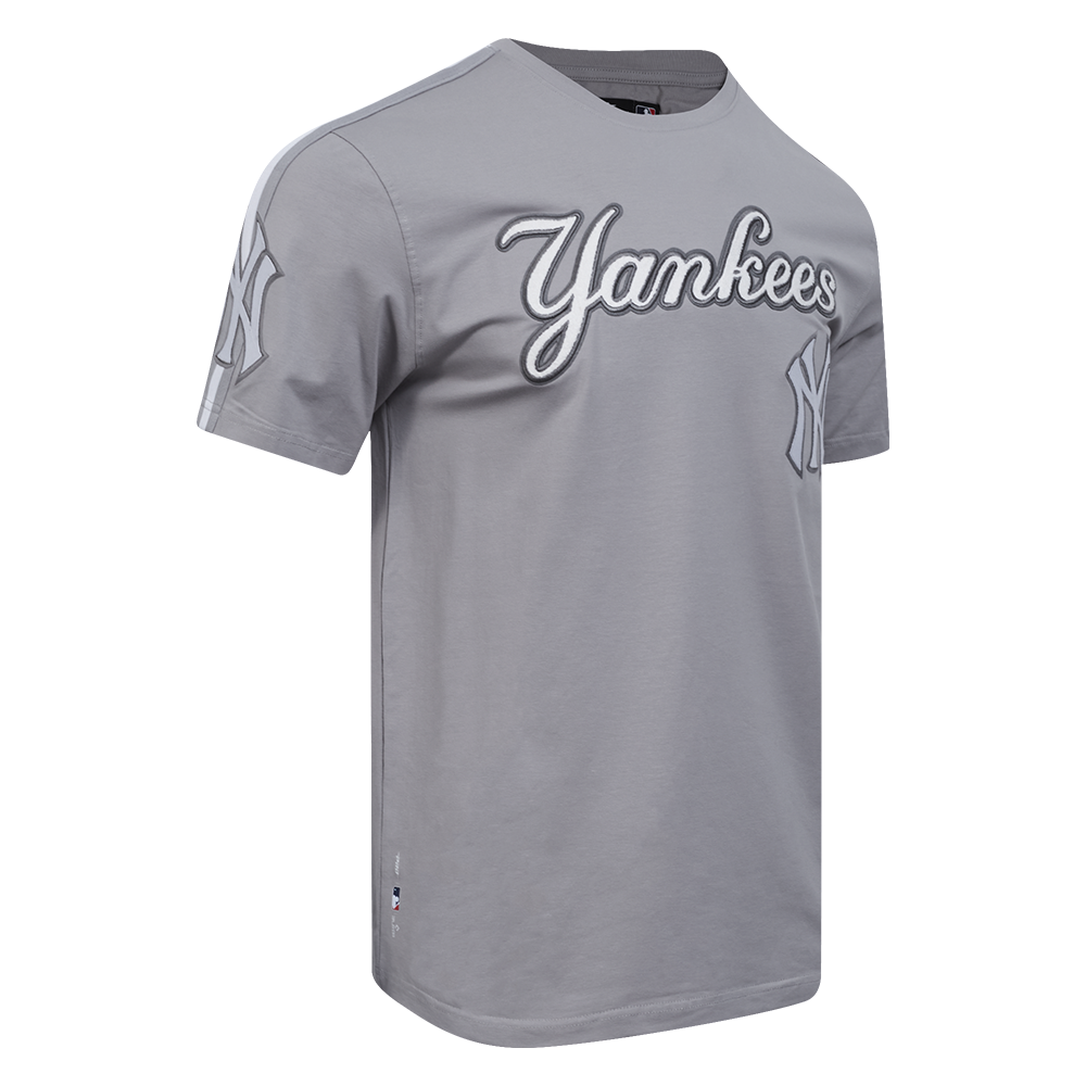 Pro Standard Men's MLB New York Yankees Aaron Judge #99 Classic Single Jersey Striped Top - Grey - GREY