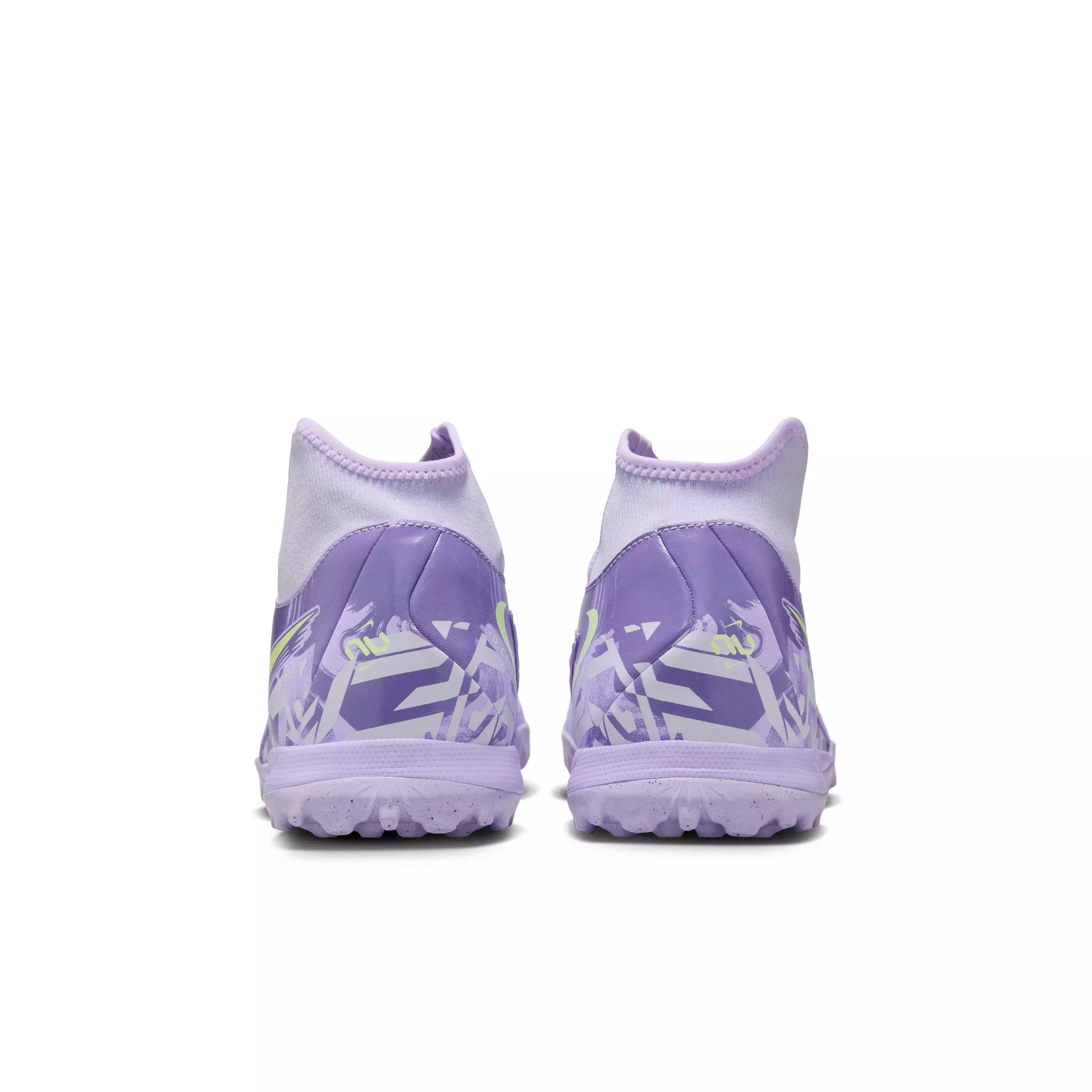 Nike Phantom Luna 2 Academy Turf "Purple Agate/Barely Volt" Men's Soccer Shoe - PURPLE/VOLT