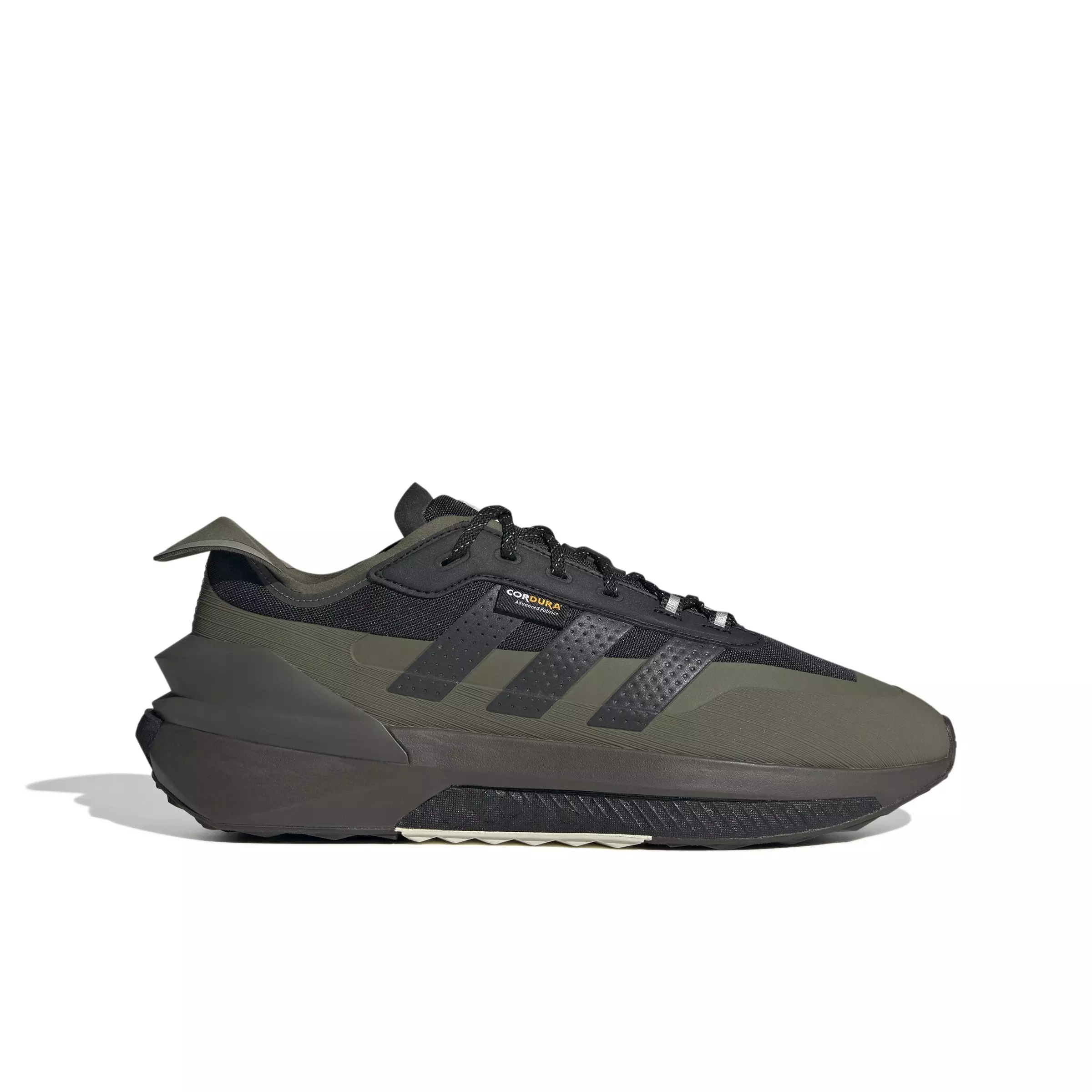 adidas Avryn "Olive Strata/Core Black/Silver Pebble" Unisex Running Shoe - OLIVE/BLACK/SILVER