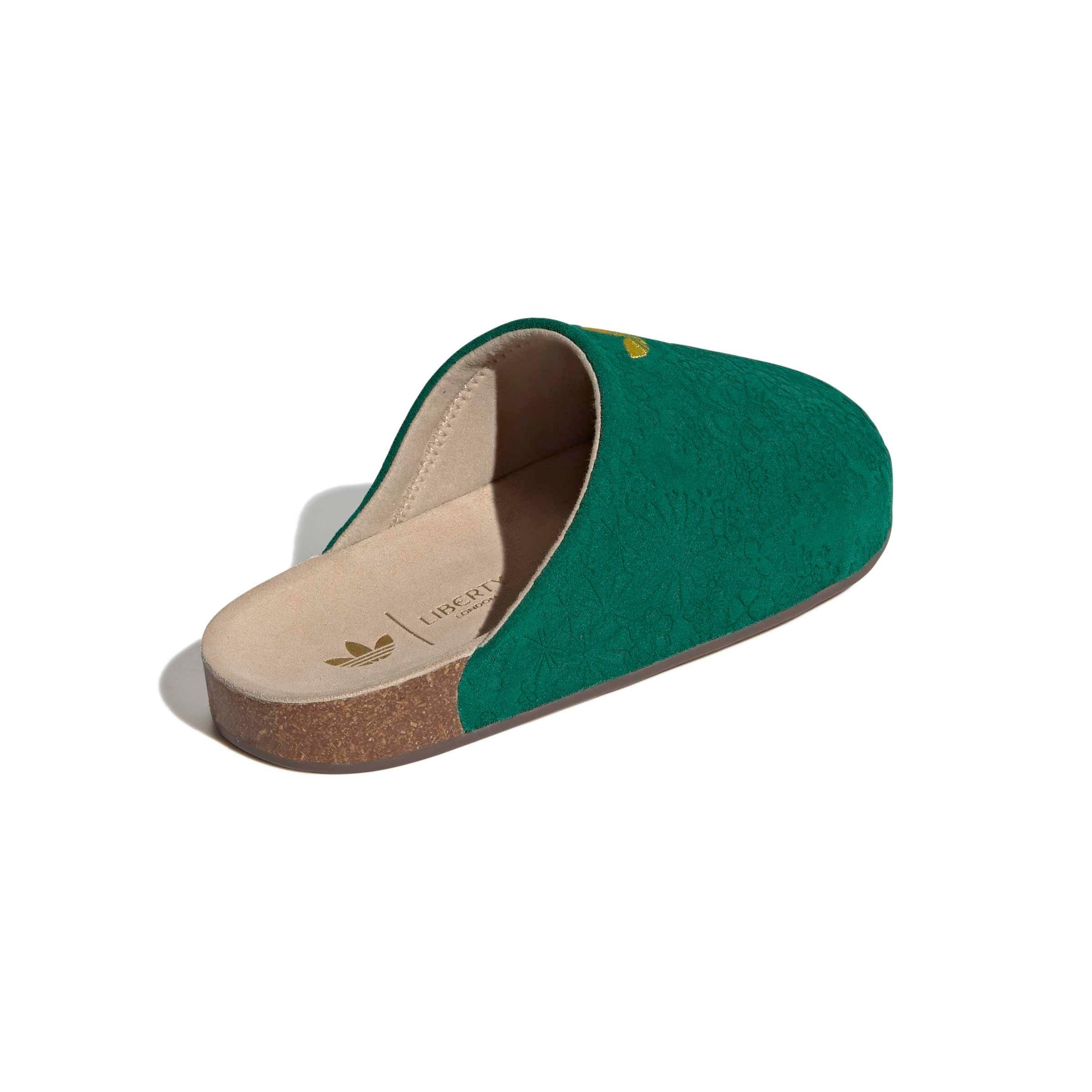 adidas Originals Adimule "Bold Green/Eqt Yellow/Gum 5" Women's Slide - GREEN/YELLOW/GUM Thumbnail View 4