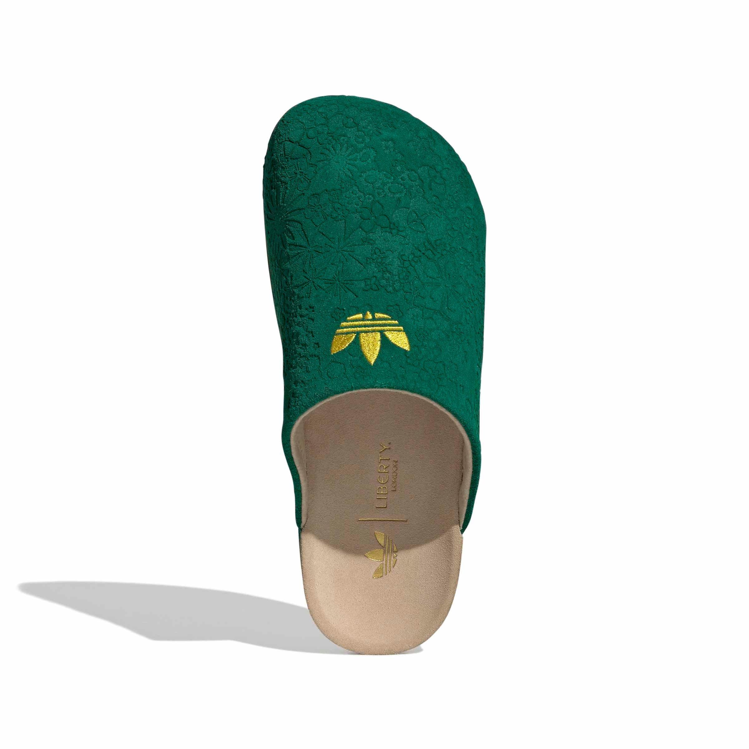 adidas Originals Adimule "Bold Green/Eqt Yellow/Gum 5" Women's Slide - GREEN/YELLOW/GUM Thumbnail View 5