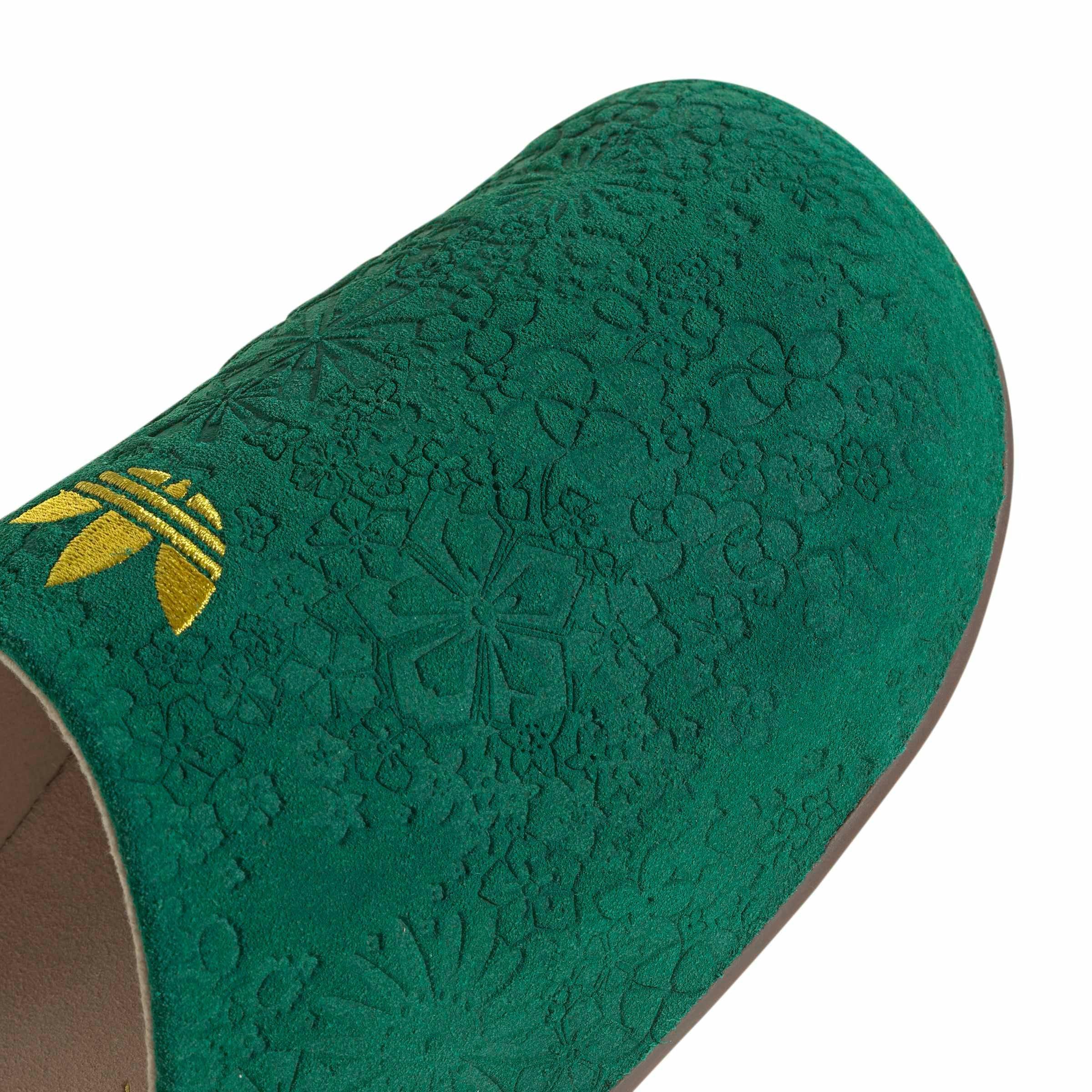 adidas Originals Adimule "Bold Green/Eqt Yellow/Gum 5" Women's Slide - GREEN/YELLOW/GUM Thumbnail View 8