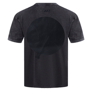 Pro Standard Men's MLB New York Yankees Washed Vanguard Enzyme CJ Drop Shoulder T-Shirt - Black - BLACK