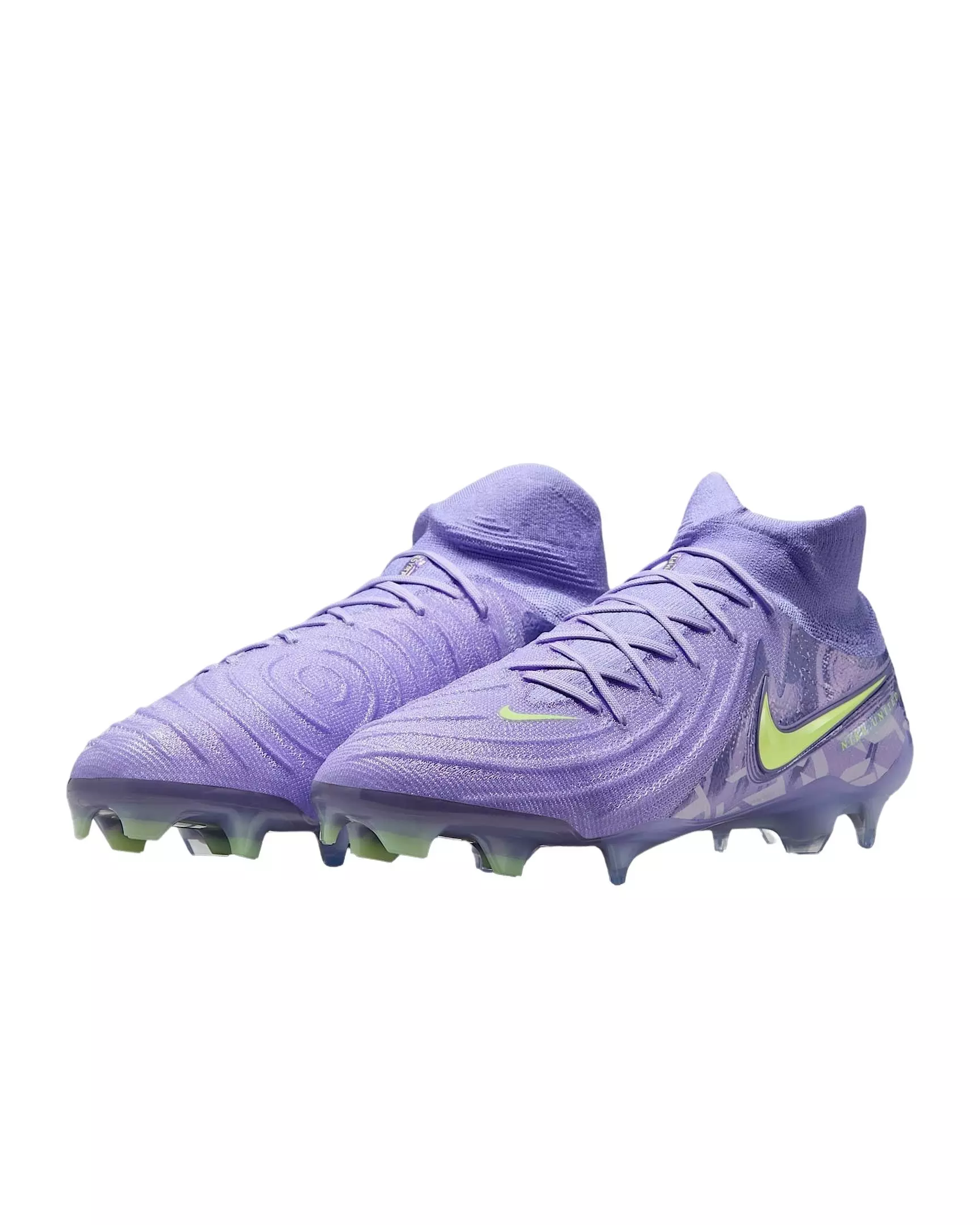 Nike Phantom Luna 2 Elite FG "Purple Agate/Barely Volt" Men's Soccer Cleat - PURPLE/VOLT