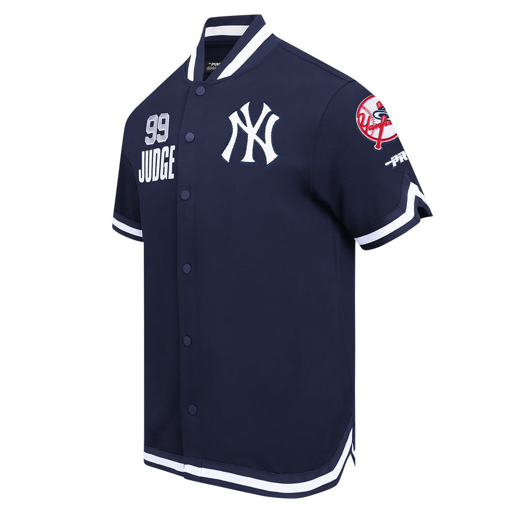 Pro Standard Men's MLB New York Yankees Aaron Judge #99 Classic Warm Up Jacket - Navy - NAVY