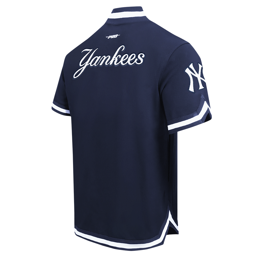 Pro Standard Men's MLB New York Yankees Aaron Judge #99 Classic Warm Up Jacket - Navy - NAVY