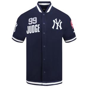 Pro Standard Men's MLB New York Yankees Aaron Judge #99 Classic Warm Up Jacket - Navy - NAVY