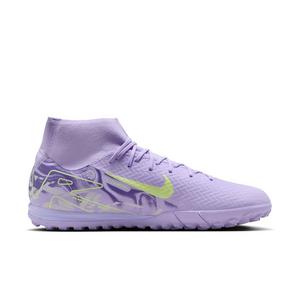 Nike Mercurial Superfly 10 Academy Turf "Purple Agate/Barely Volt" Men's Soccer Shoe