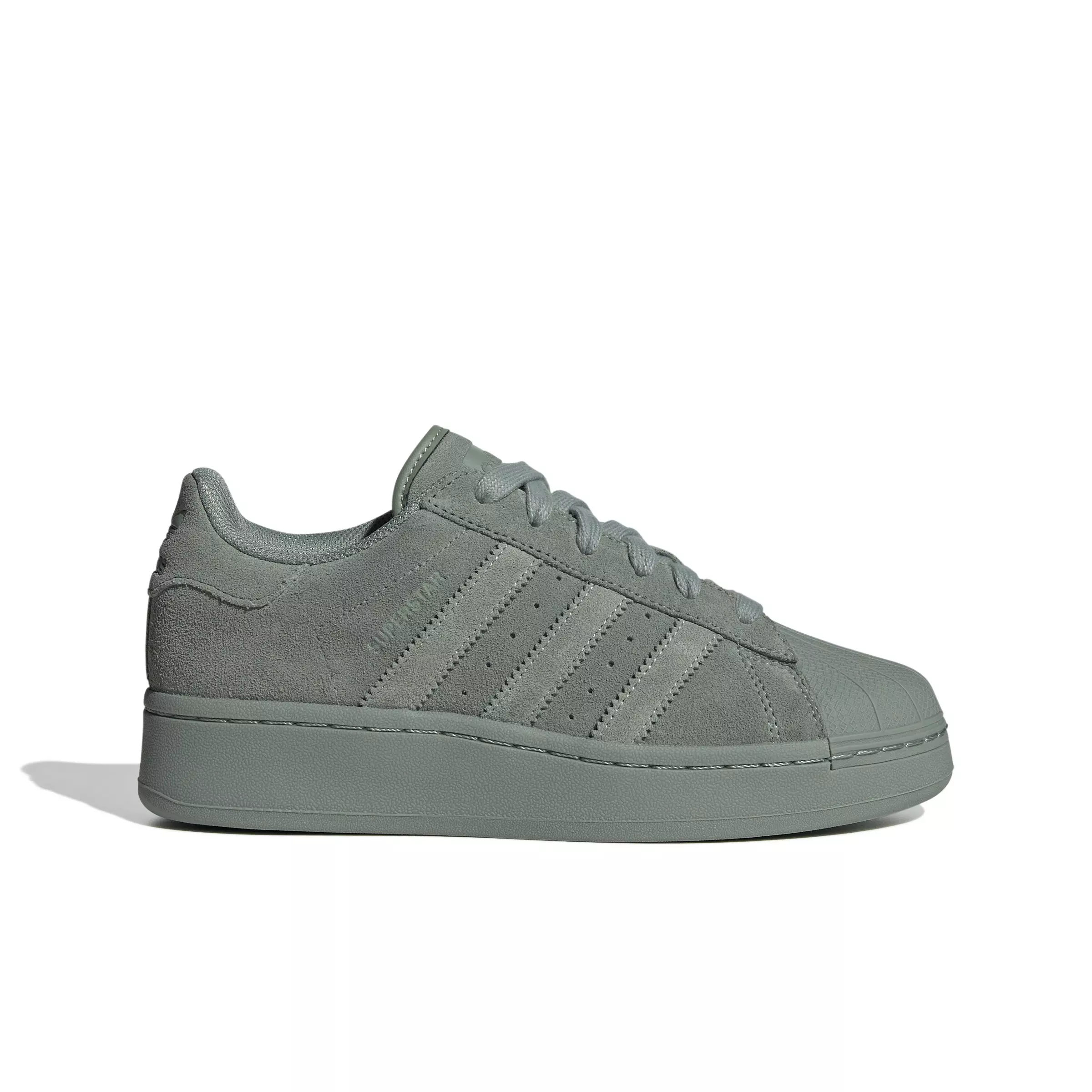 adidas Originals Superstar XLG "Silver Green/Crystal White/Green Oxide" Women's Shoe - SILVER/WHITE/GREEN