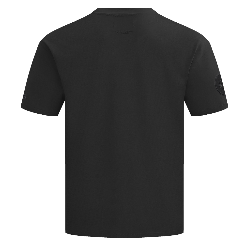 Pro Standard Men's MLB Los Angeles Dodgers Neutral Drop Shoulder Top - Black - BLACK