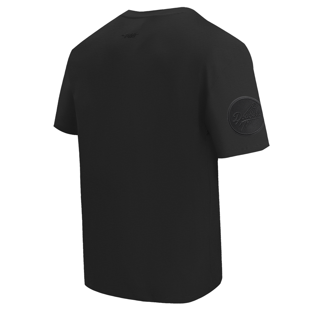 Pro Standard Men's MLB Los Angeles Dodgers Neutral Drop Shoulder Top - Black - BLACK