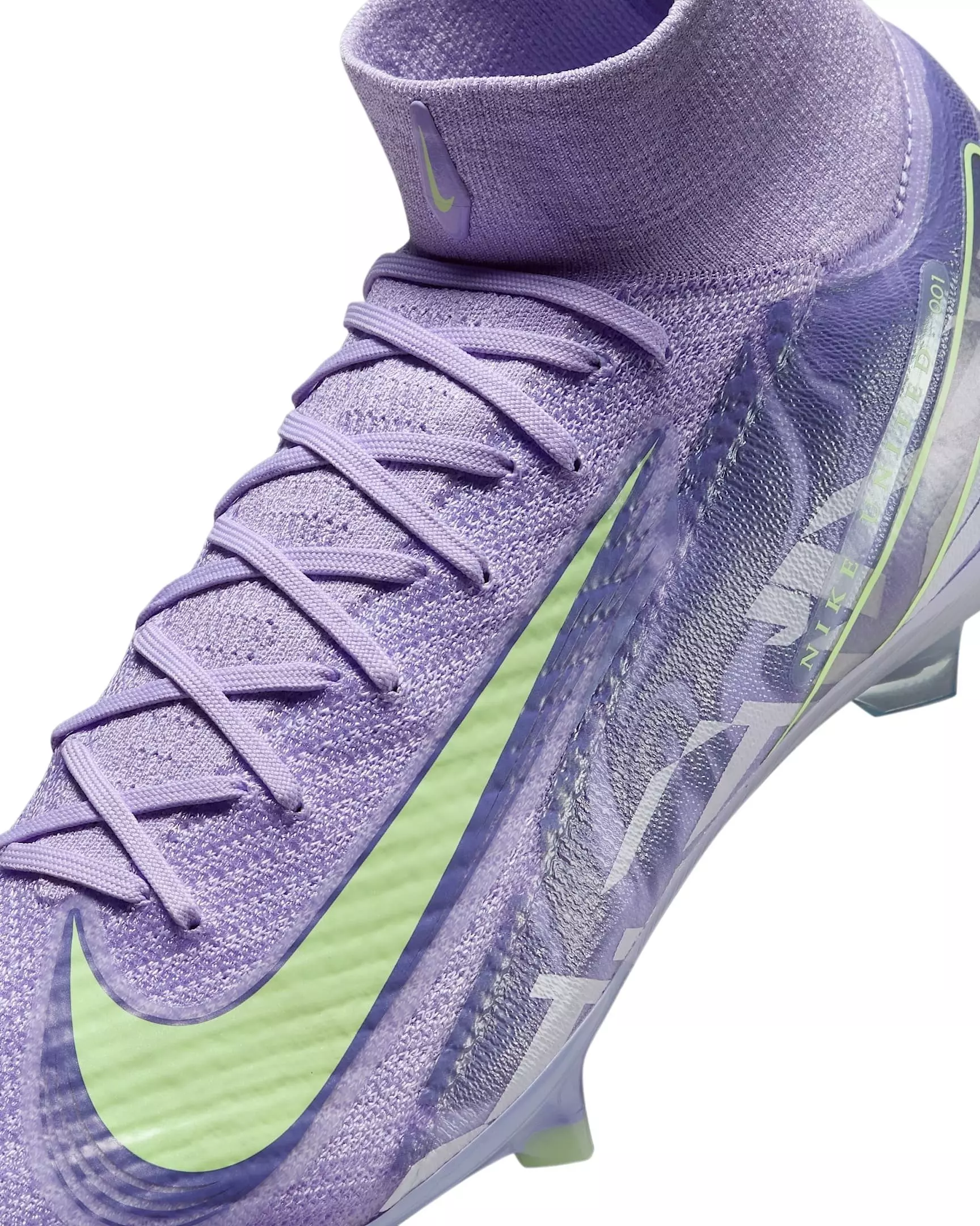 Nike Mercurial Superfly 10 Elite FG "Purple Agate/Barely Volt" Men's Soccer Cleat - PURPLE/VOLT