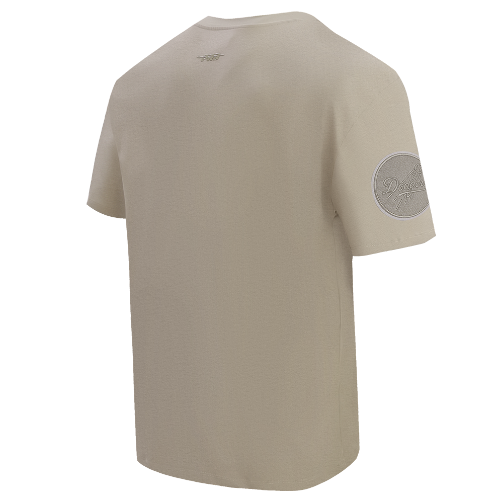 Pro Standard Men's MLB Los Angeles Dodgers Neutral Drop Shoulder Top - Taupe - TAUPE