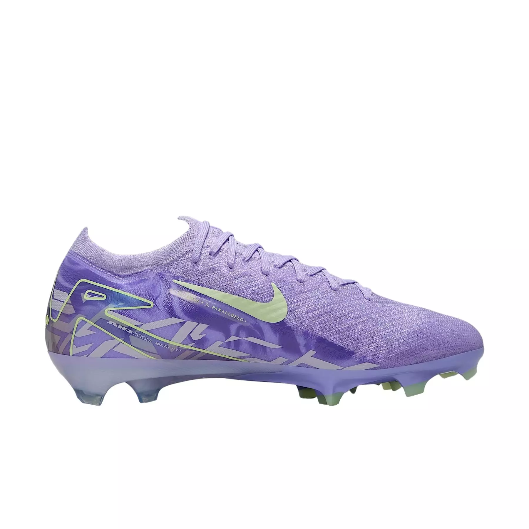 Nike Mercurial Vapor 16 Elite FG "Purple Agate/Barely Volt" Men's Soccer Cleat - PURPLE/VOLT