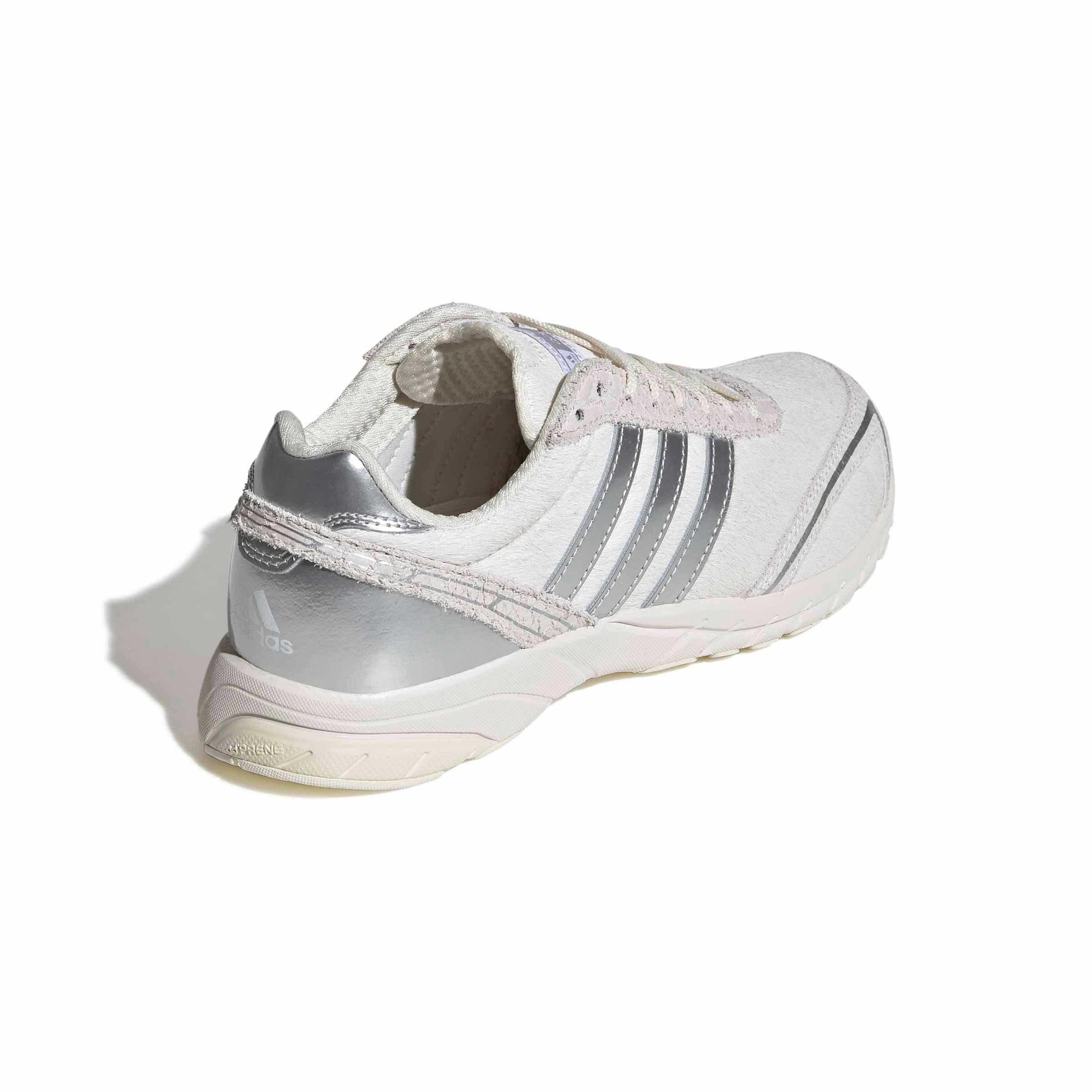 adidas Originals Adizero Adios OG "Off White/Silver Metallic/Ftwr White" Women's Shoe - OFF WHITE/SILVER/WHITE Thumbnail View 4