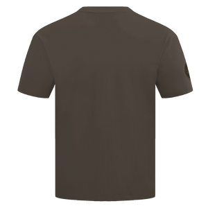 Pro Standard Men's MLB Los Angeles Dodgers Neutral Drop Shoulder Top - Dk Taupe - DK TAUPE