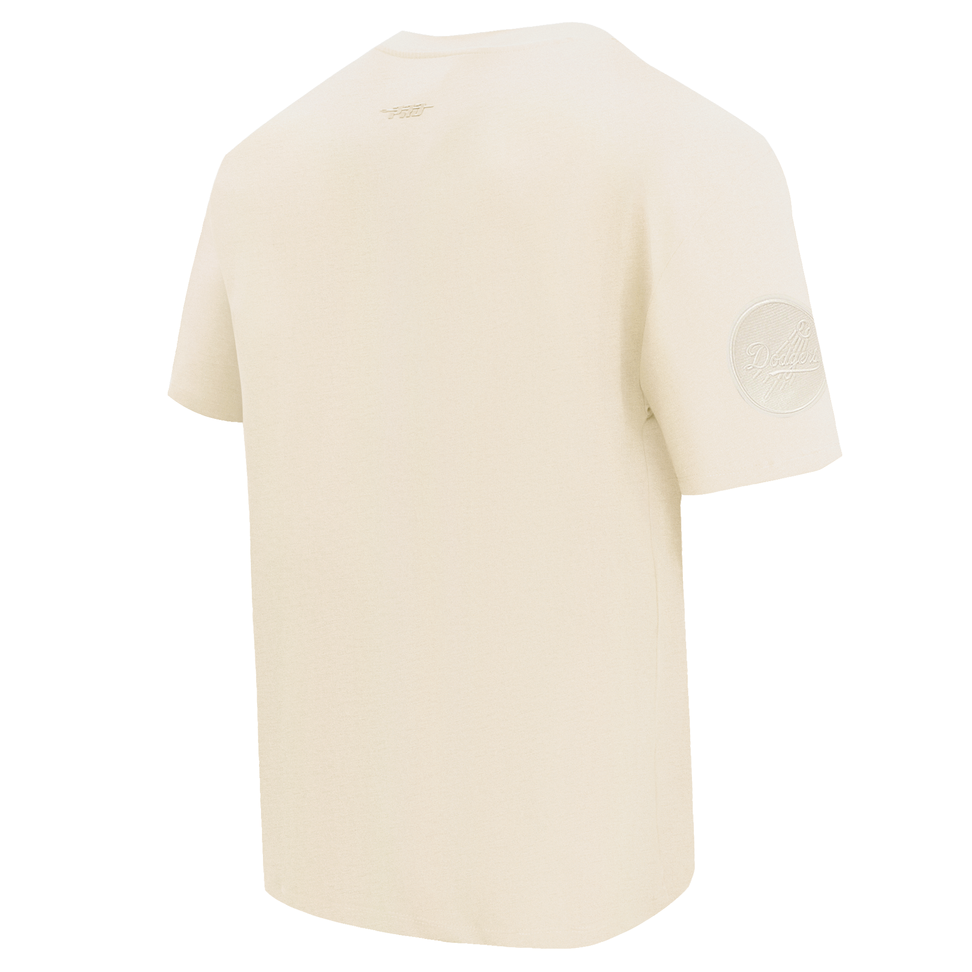 Pro Standard Men's MLB Los Angeles Dodgers Neutral Drop Shoulder Top - Eggshell - EGGSHELL