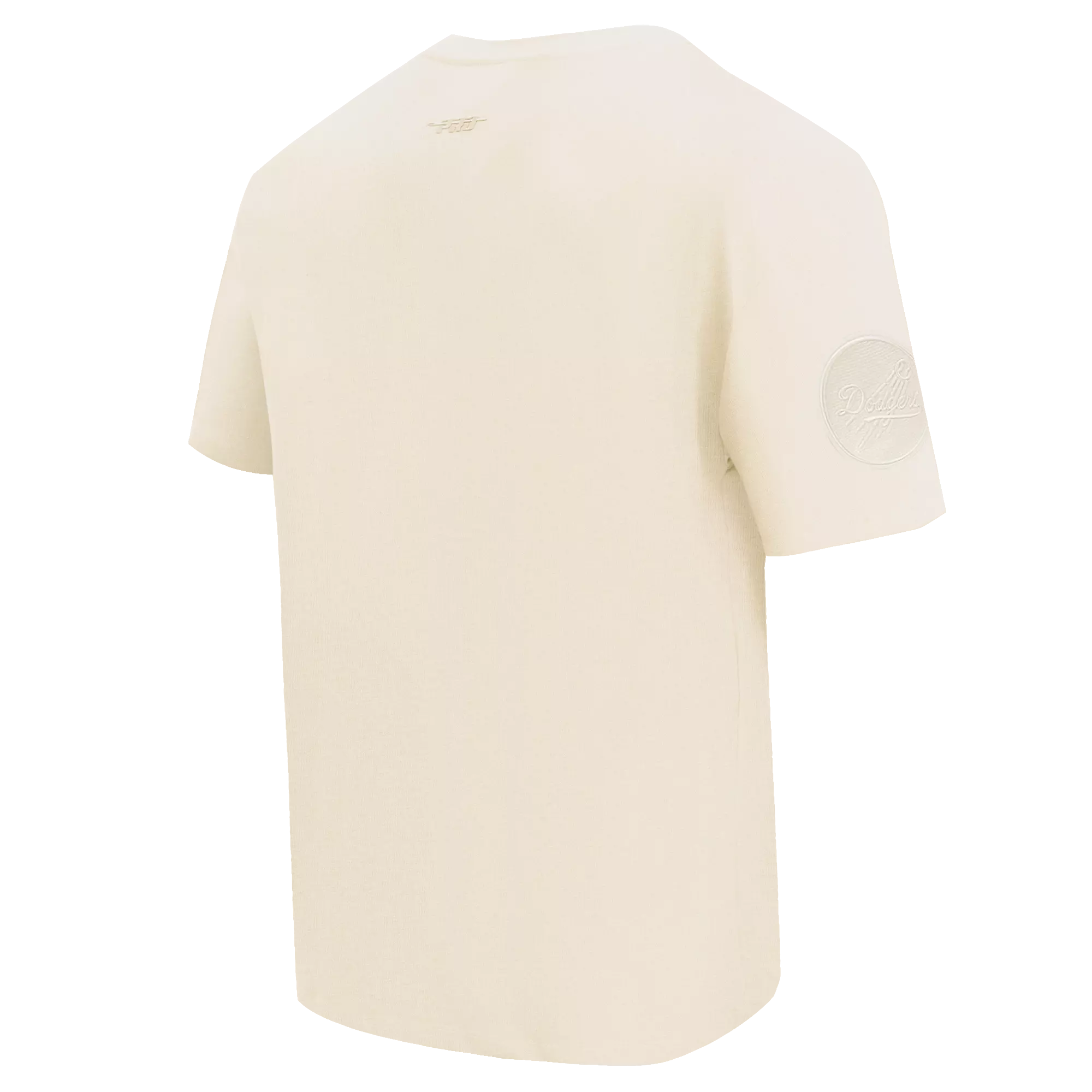 Pro Standard Men's MLB Los Angeles Dodgers Neutral Drop Shoulder Top - Eggshell - EGGSHELL