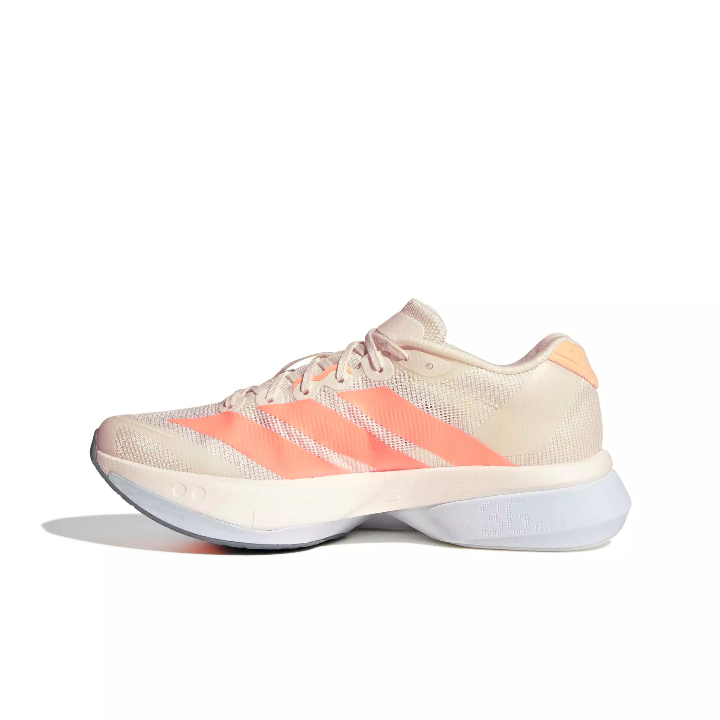 adidas Adizero Boston 13 "Off White/Beam Orange/Acid Orange" Women's Running Shoe - OFF WHITE/ORANGE/ORANGE