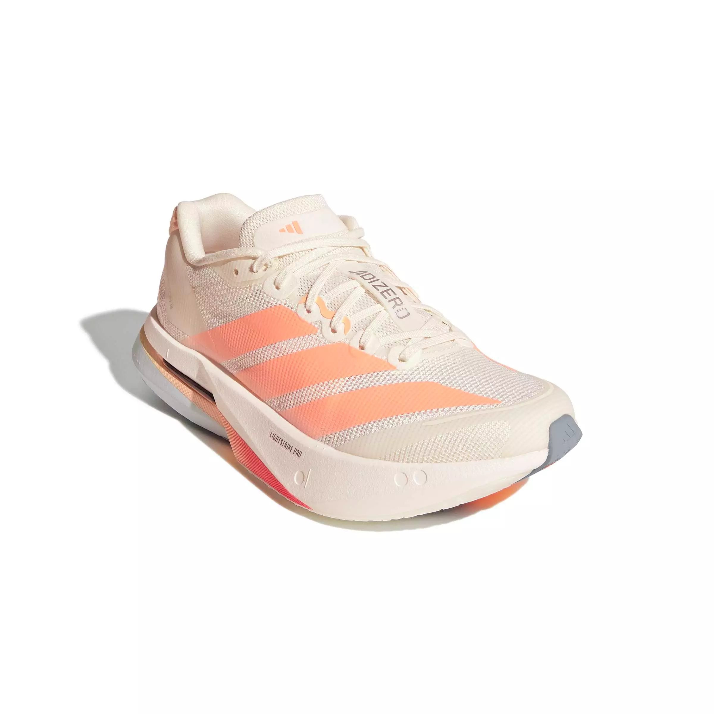 adidas Adizero Boston 13 "Off White/Beam Orange/Acid Orange" Women's Running Shoe - OFF WHITE/ORANGE/ORANGE