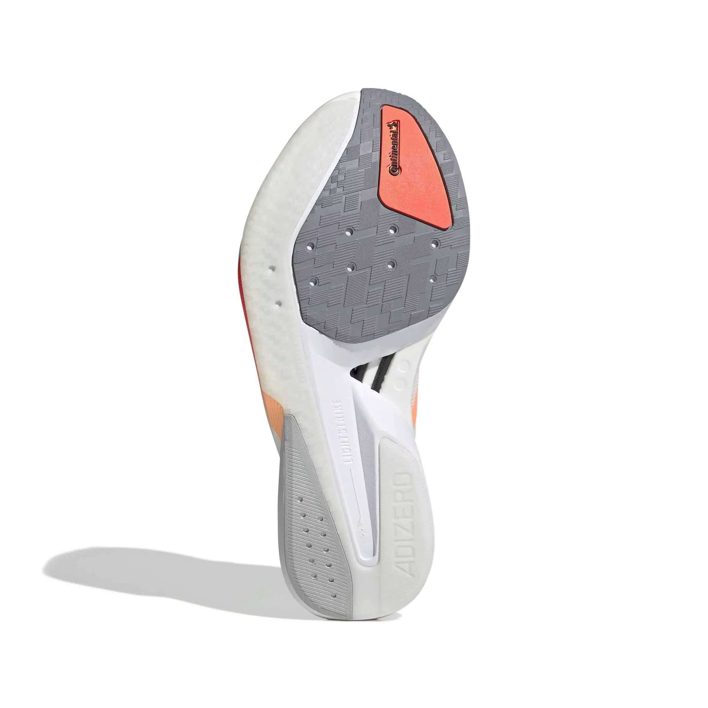 adidas Adizero Boston 13 "Off White/Beam Orange/Acid Orange" Women's Running Shoe - OFF WHITE/ORANGE/ORANGE