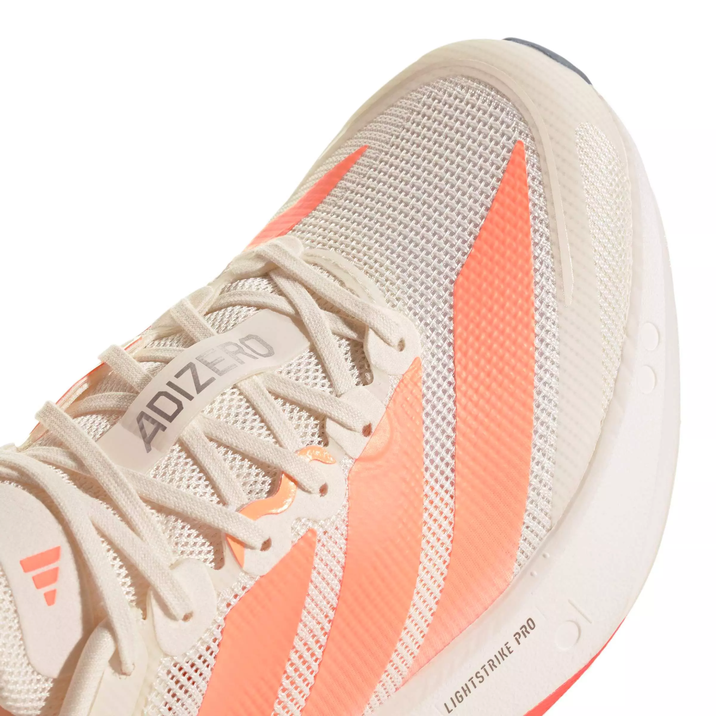 adidas Adizero Boston 13 "Off White/Beam Orange/Acid Orange" Women's Running Shoe - OFF WHITE/ORANGE/ORANGE