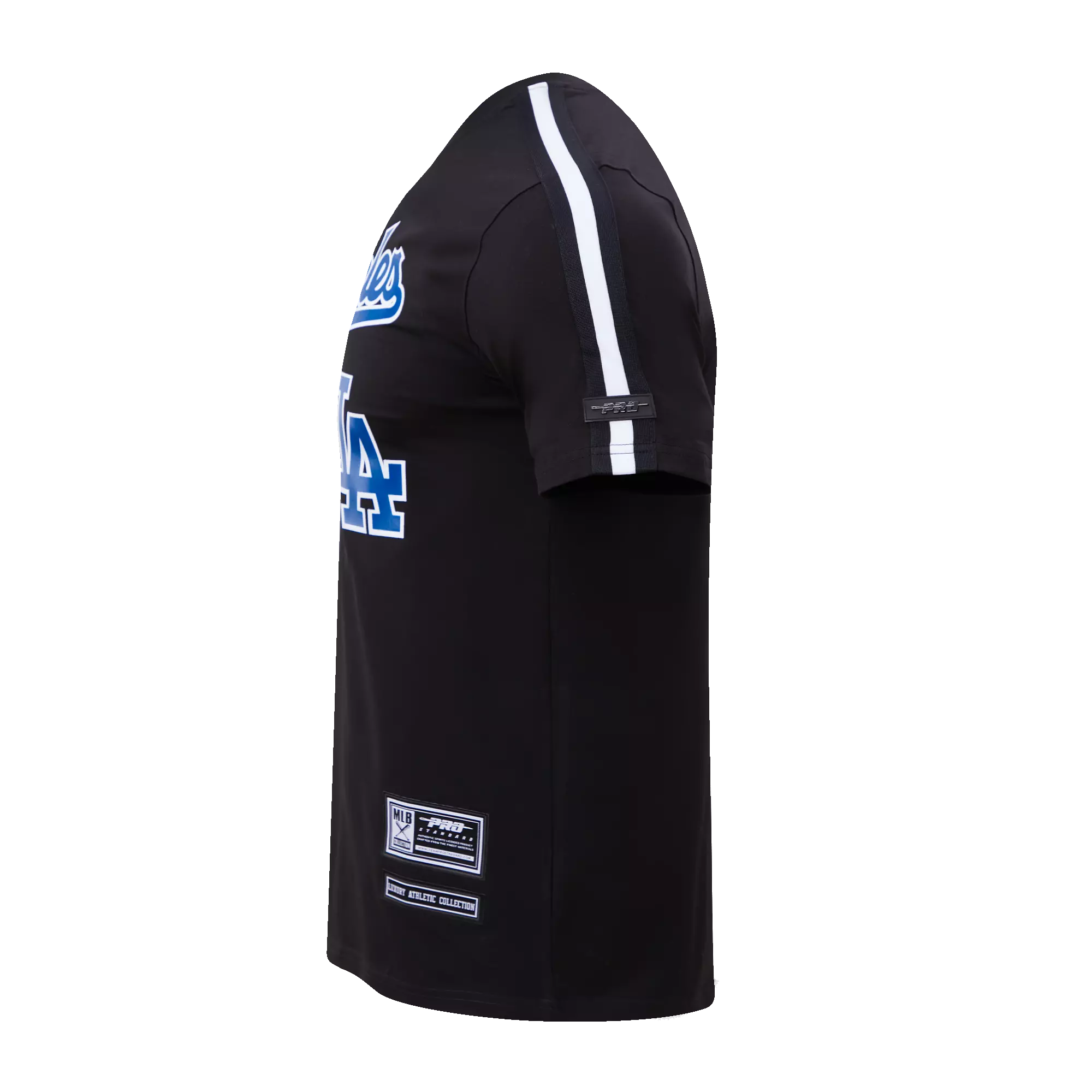 Pro Standard Men's Los Angeles Dodgers Logo Pro Taping Top - Black - BLACK