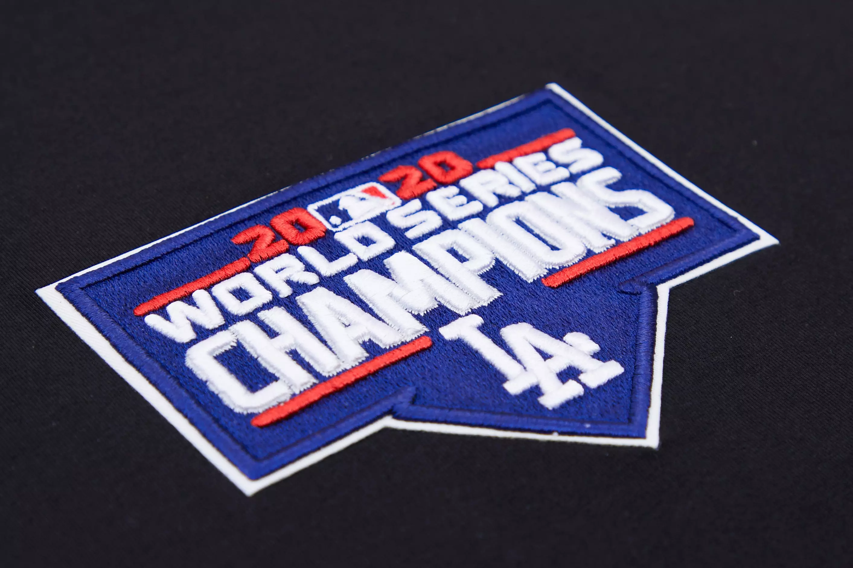 Pro Standard Men's Los Angeles Dodgers Logo Pro Taping Top - Black - BLACK